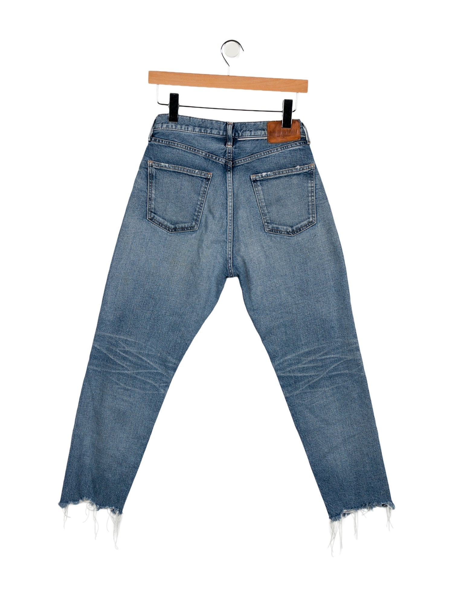 Moussy Vintage Mid-Rise Straight Leg Jeans