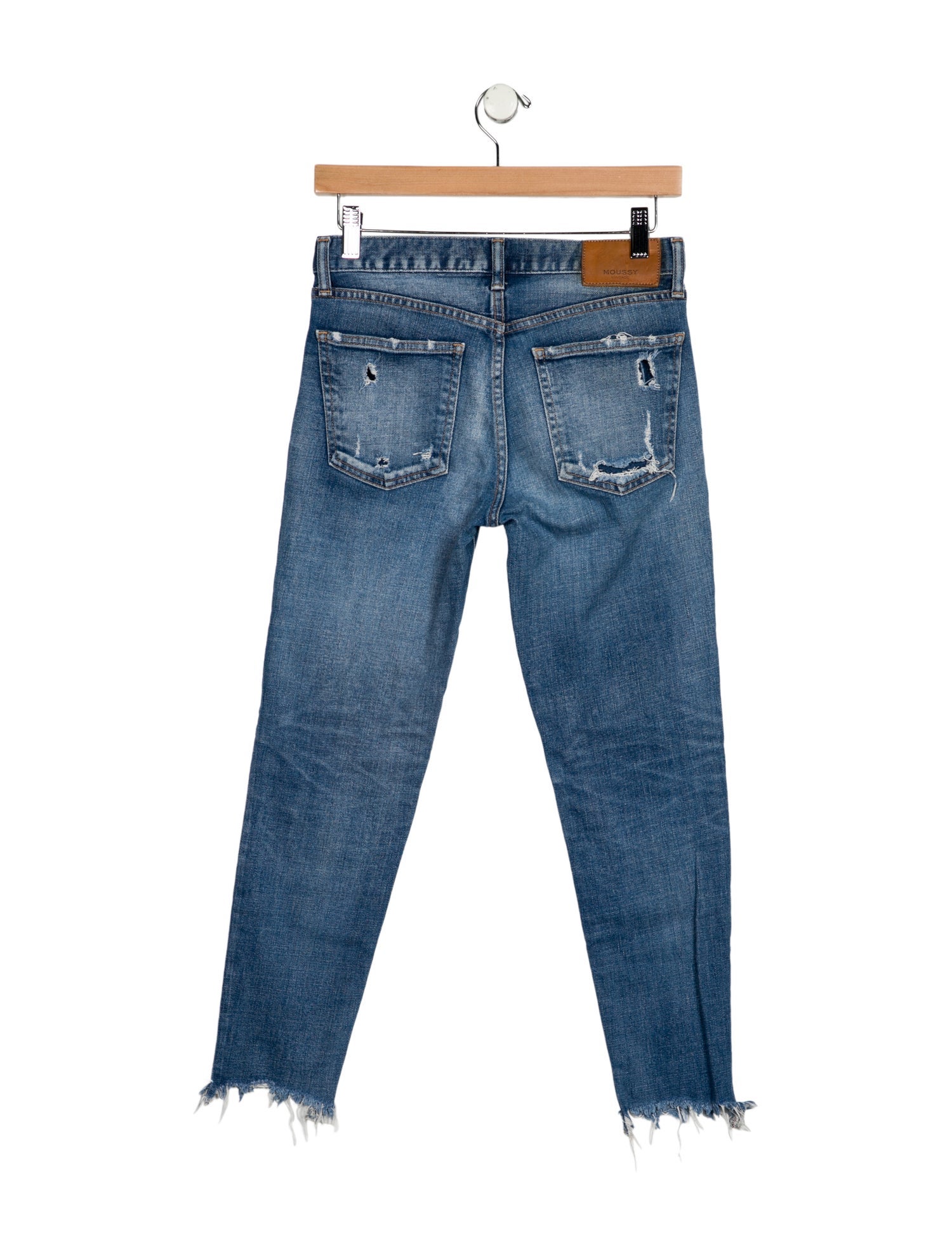 Moussy Vintage Mid-Rise Skinny Leg Jeans