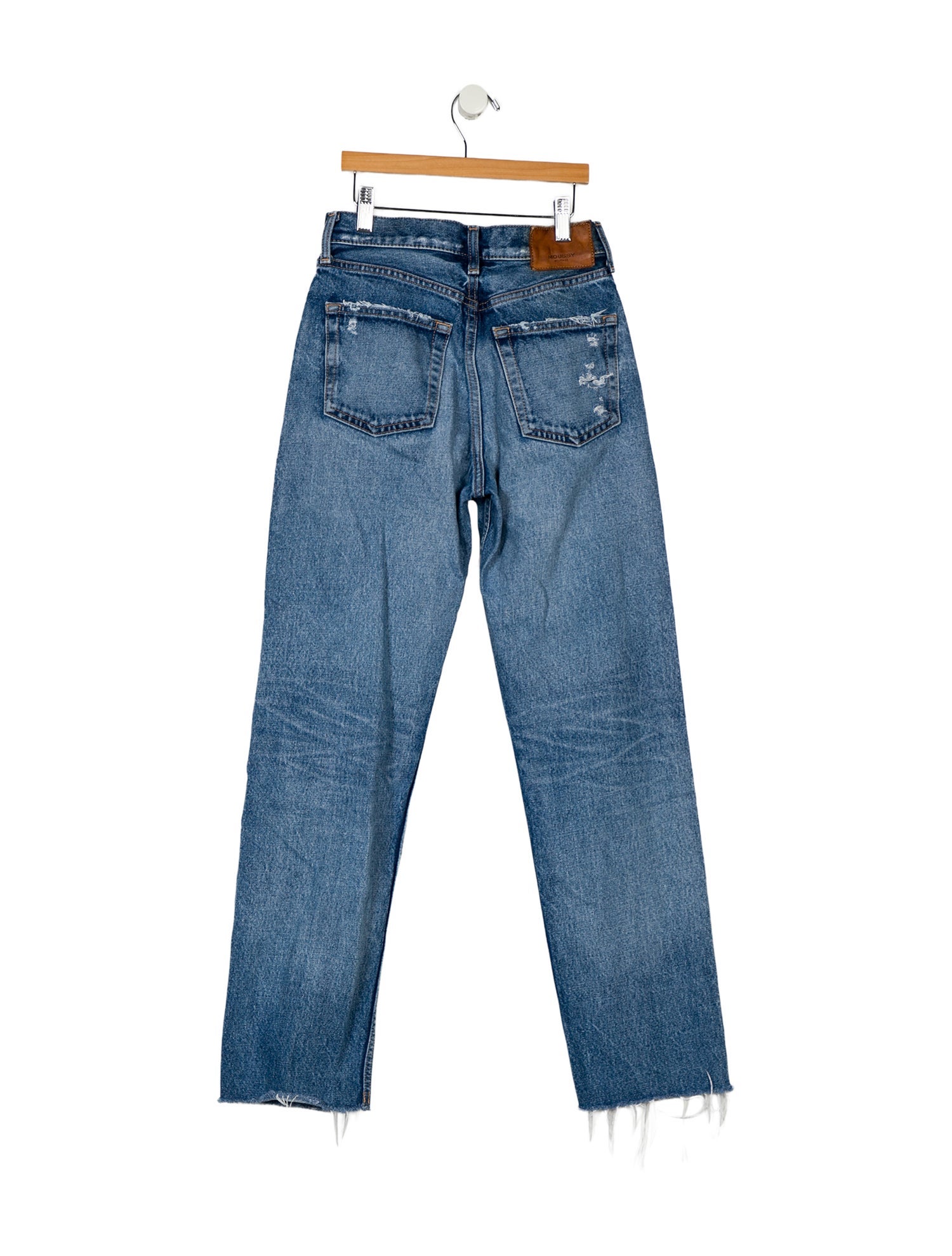Moussy Vintage High-Rise Straight Leg Jeans