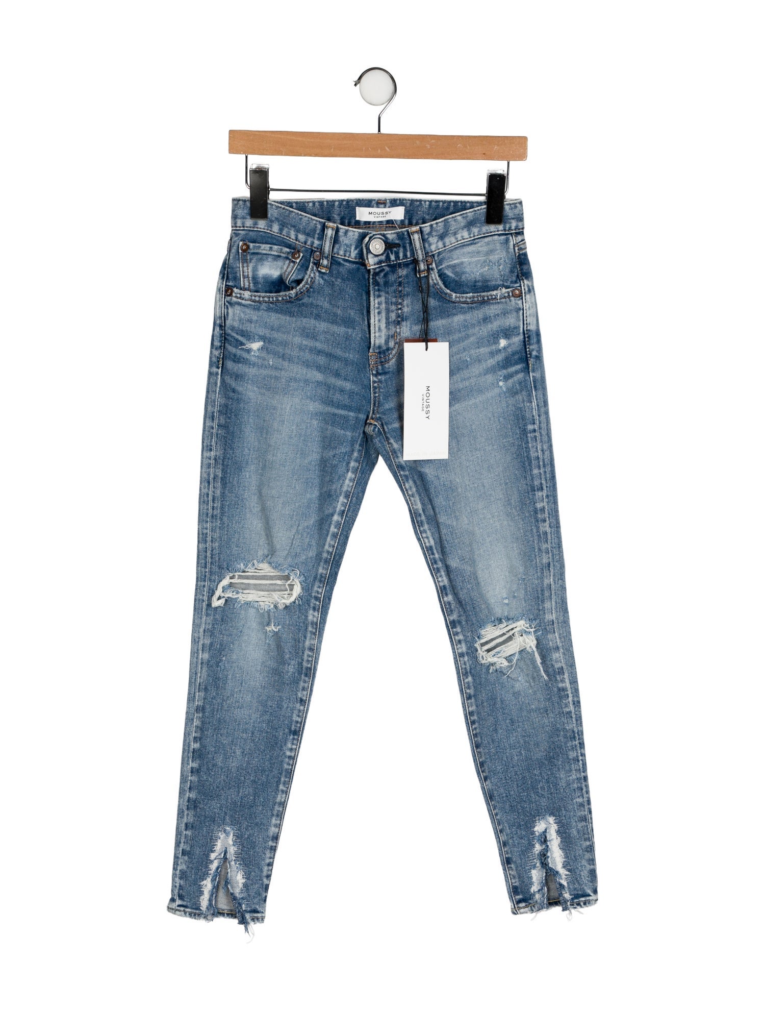 Moussy Vintage Mid-Rise Skinny Leg Jeans w/ Tags