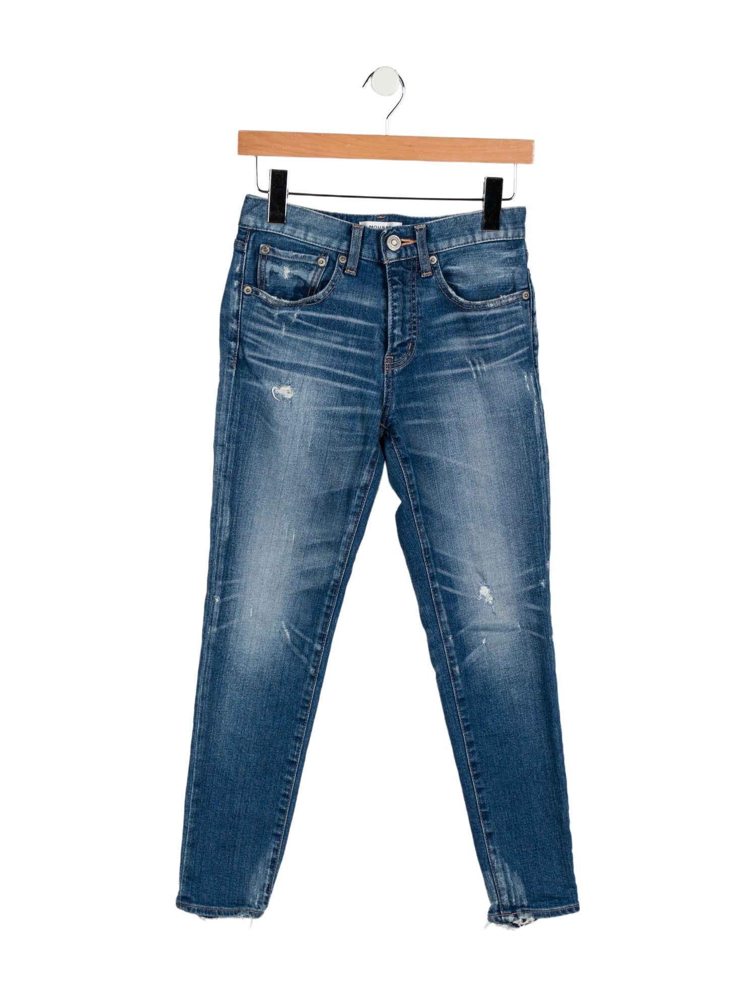 Moussy Vintage Mid-Rise Skinny Leg Jeans