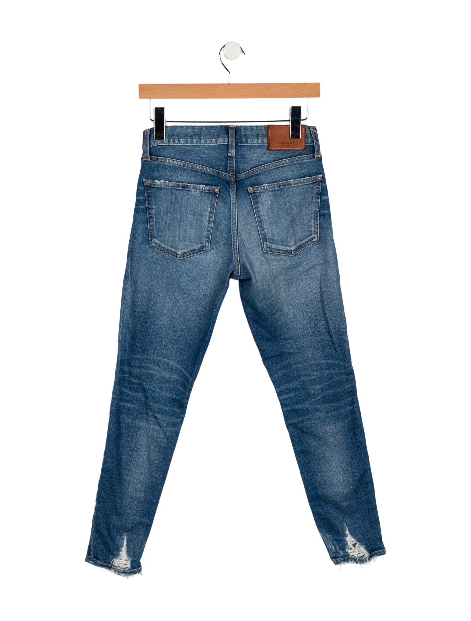 Moussy Vintage Mid-Rise Skinny Leg Jeans