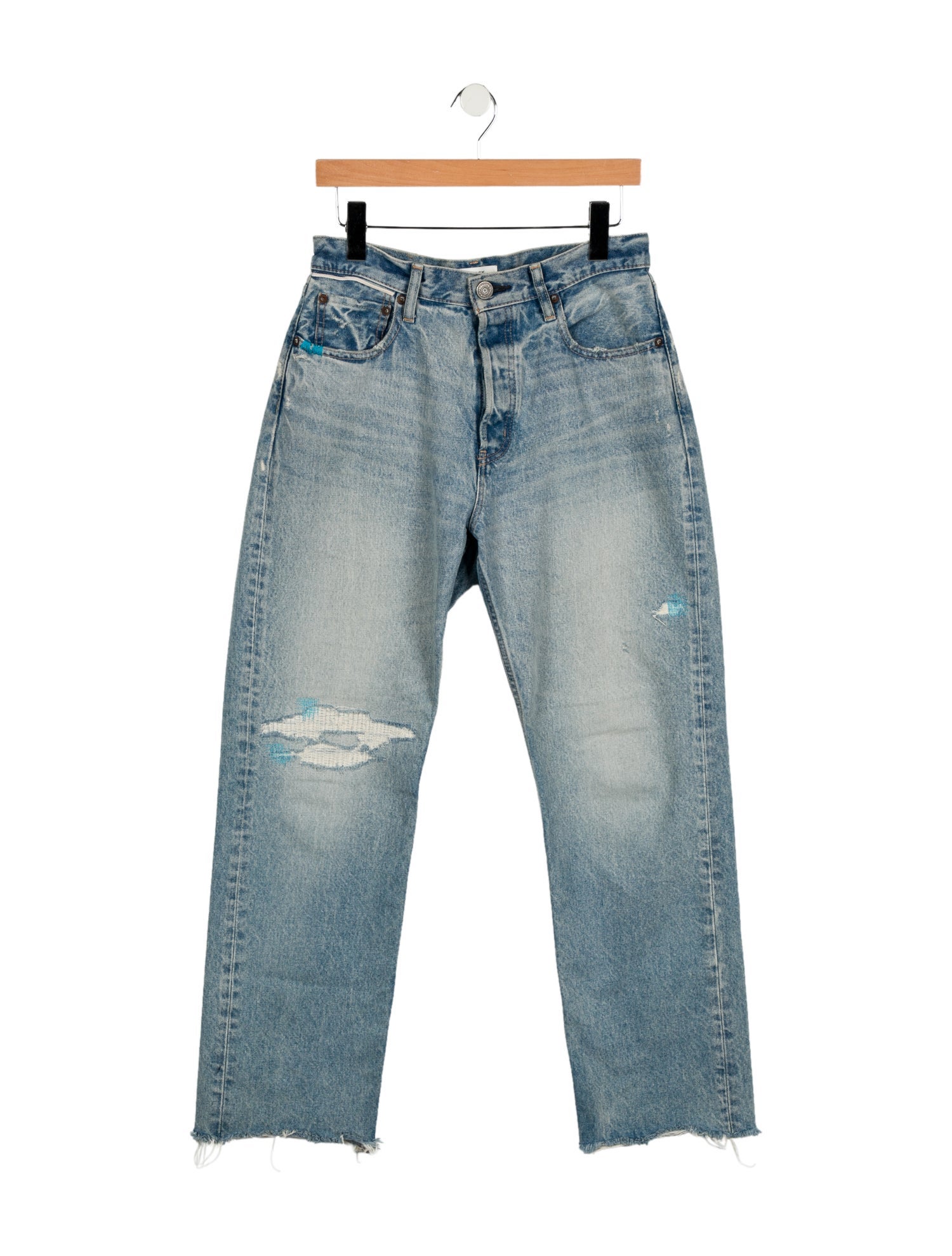 Moussy Vintage High-Rise Wide Leg Jeans