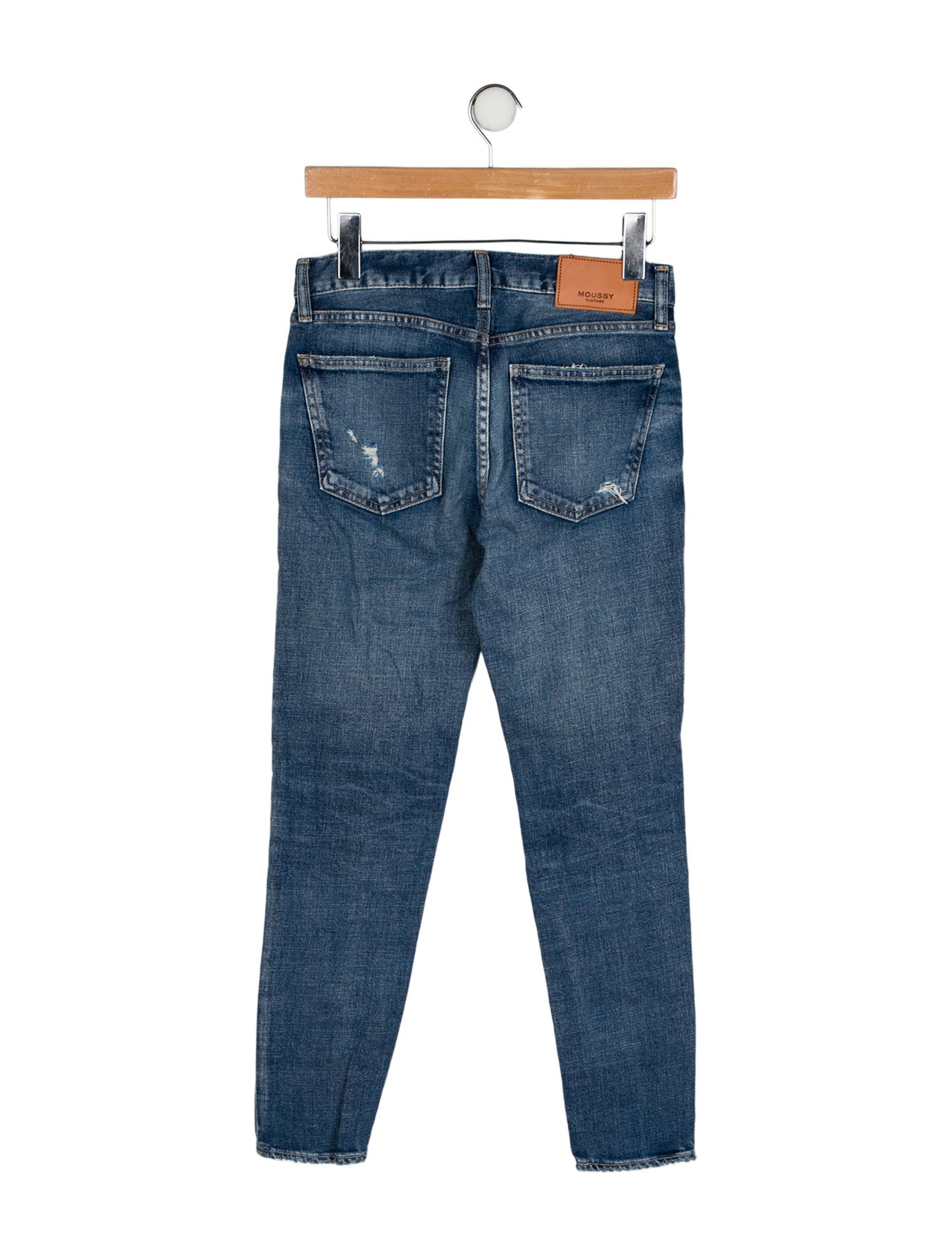 Moussy Vintage Mid-Rise Skinny Leg Jeans