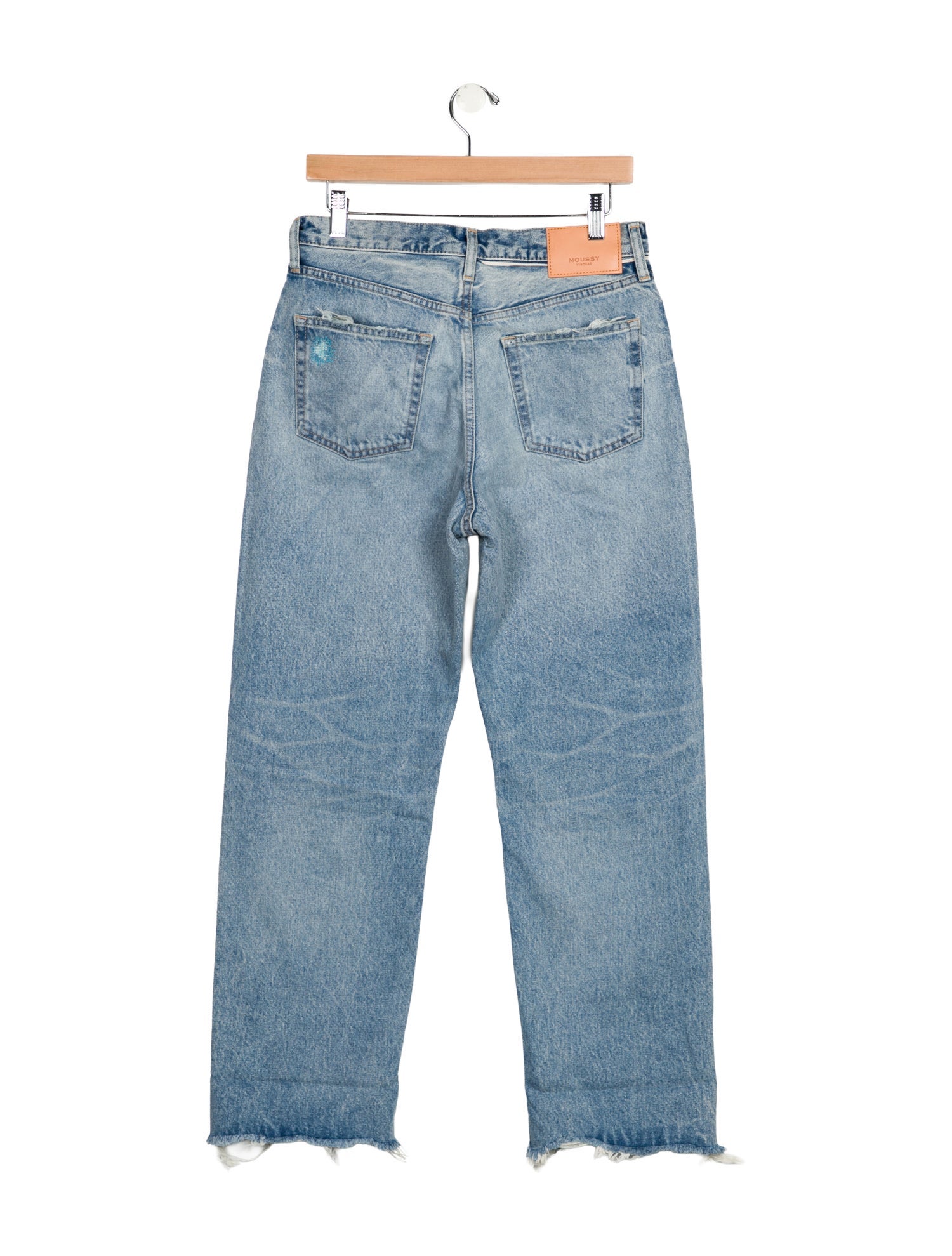 Moussy Vintage High-Rise Straight Leg Jeans w/ Tags