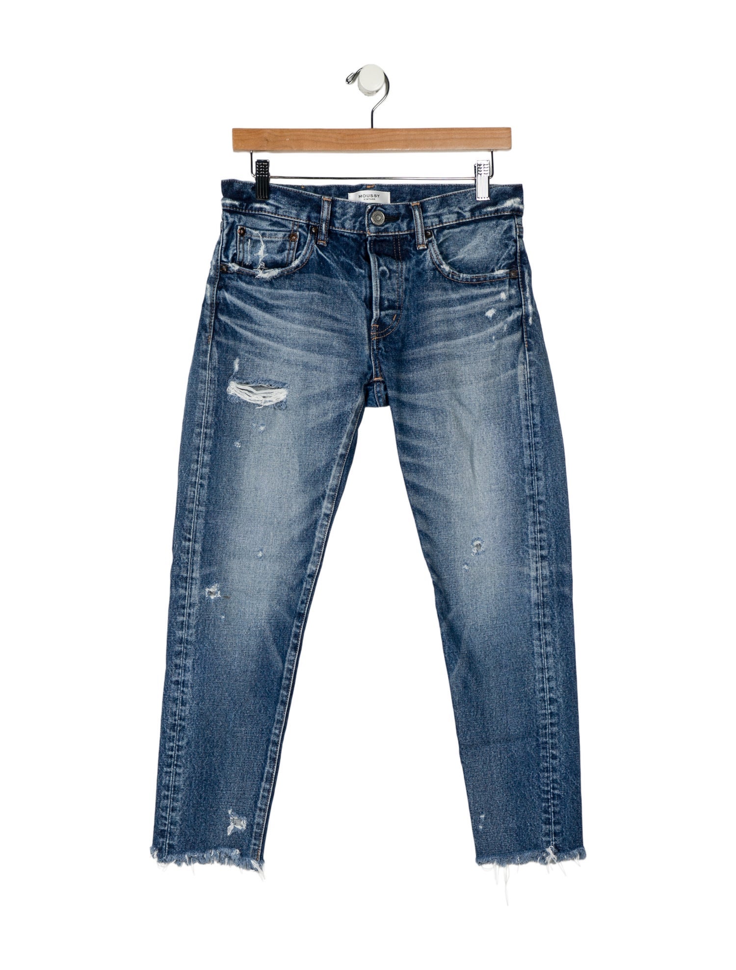 Moussy Vintage Mid-Rise Skinny Leg Jeans