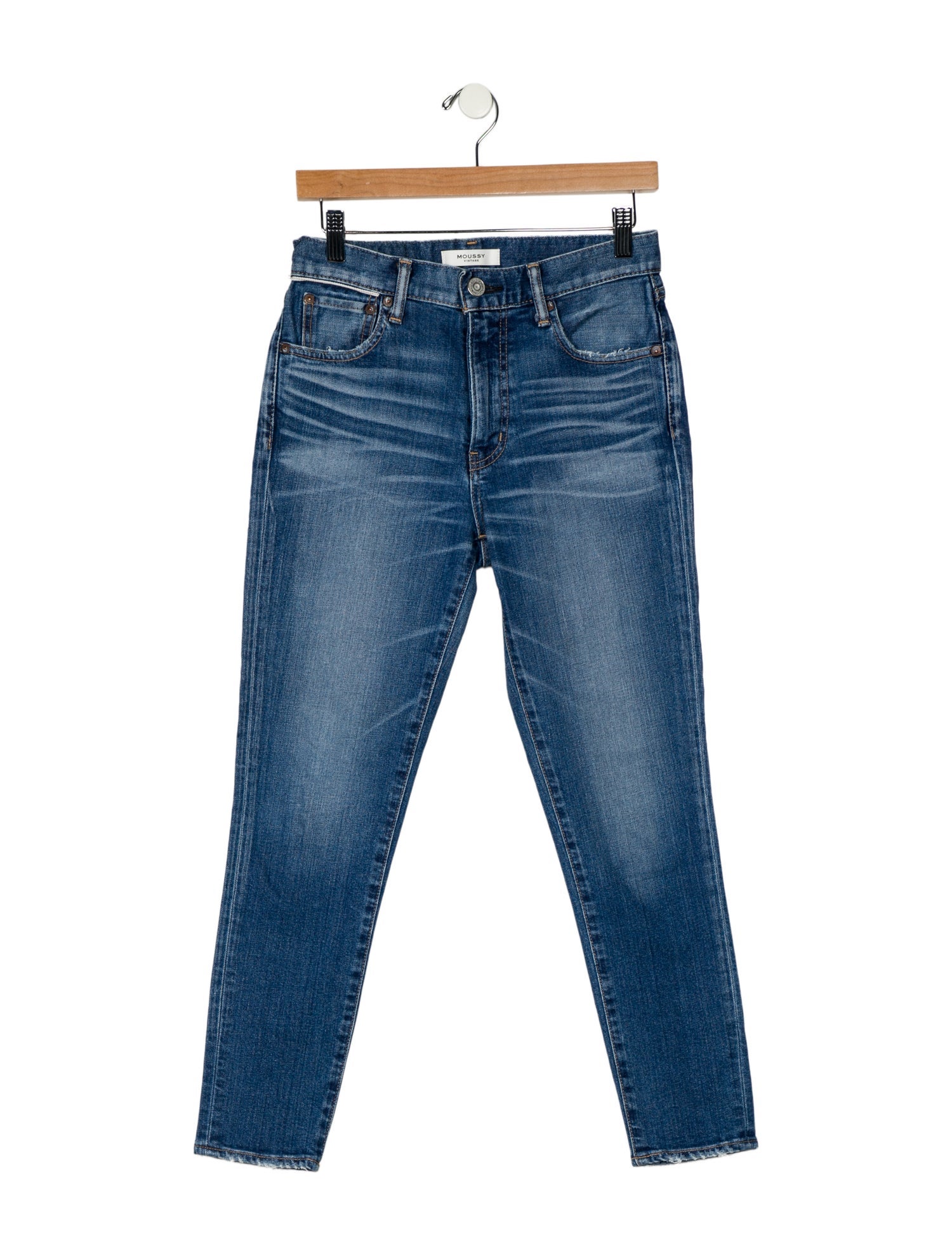 Moussy Vintage Mid-Rise Skinny Leg Jeans