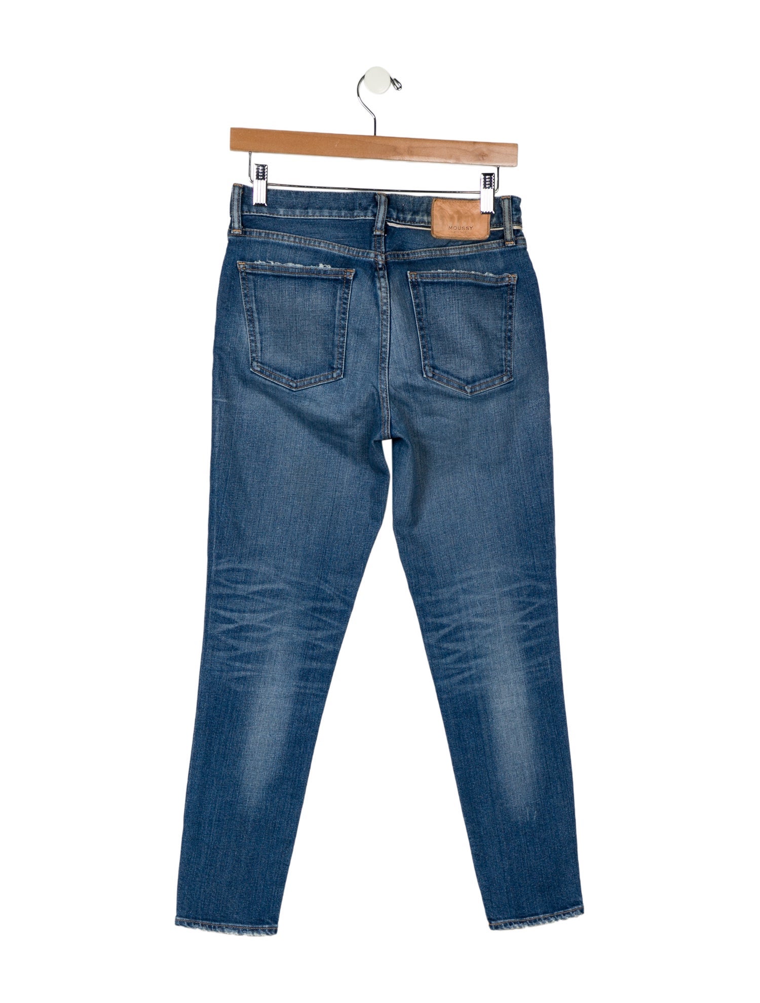 Moussy Vintage Mid-Rise Skinny Leg Jeans