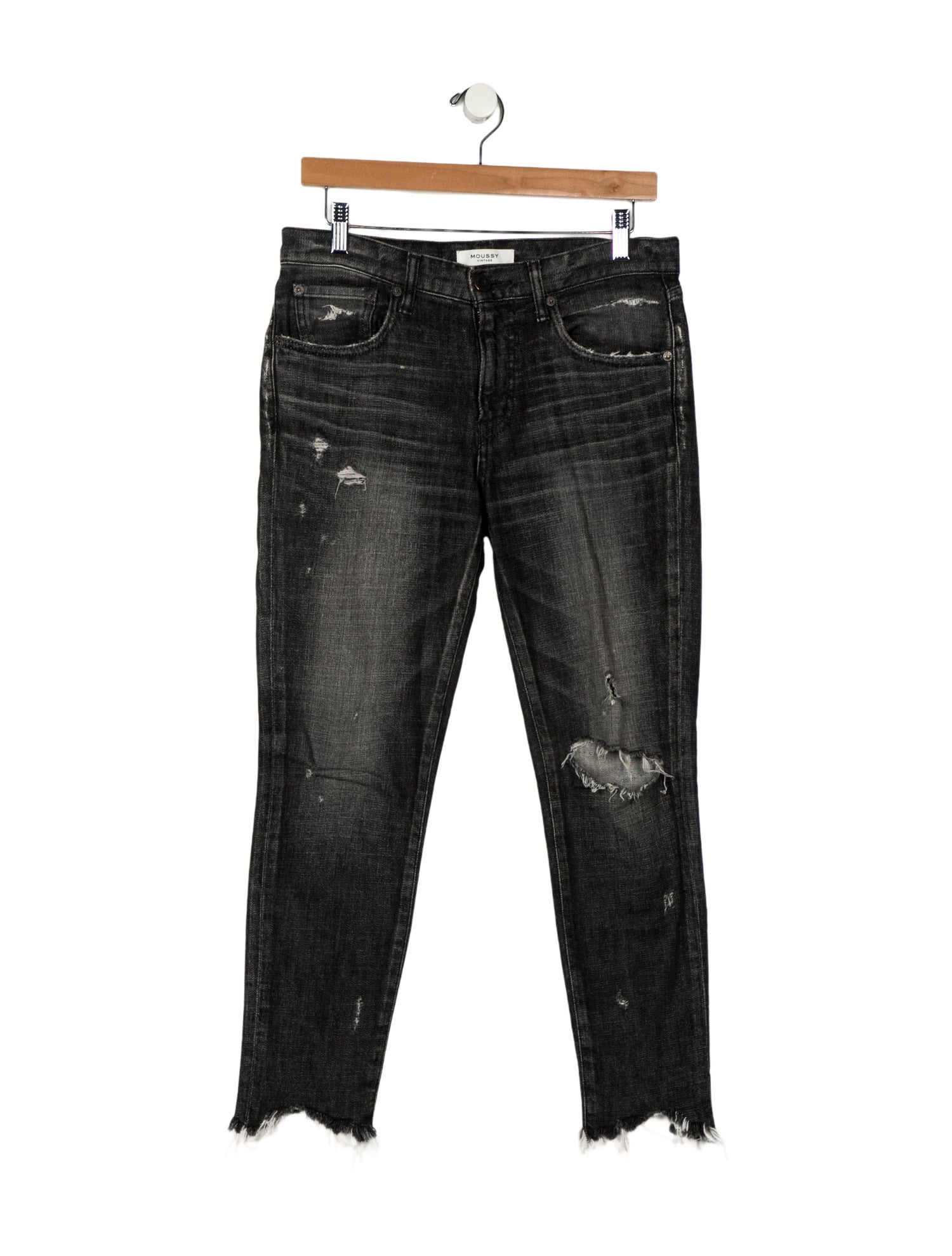 Moussy Vintage Mid-Rise Skinny Leg Jeans