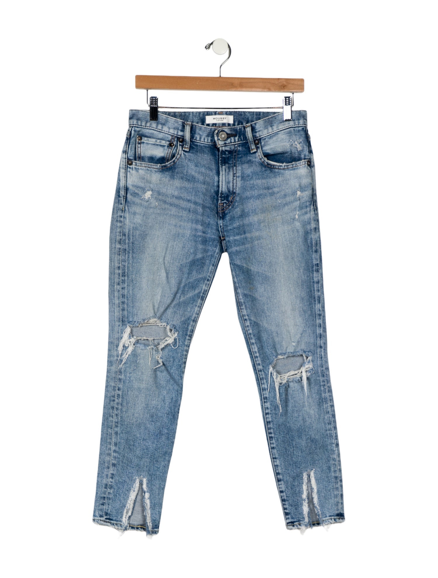 Moussy Vintage Mid-Rise Skinny Leg Jeans