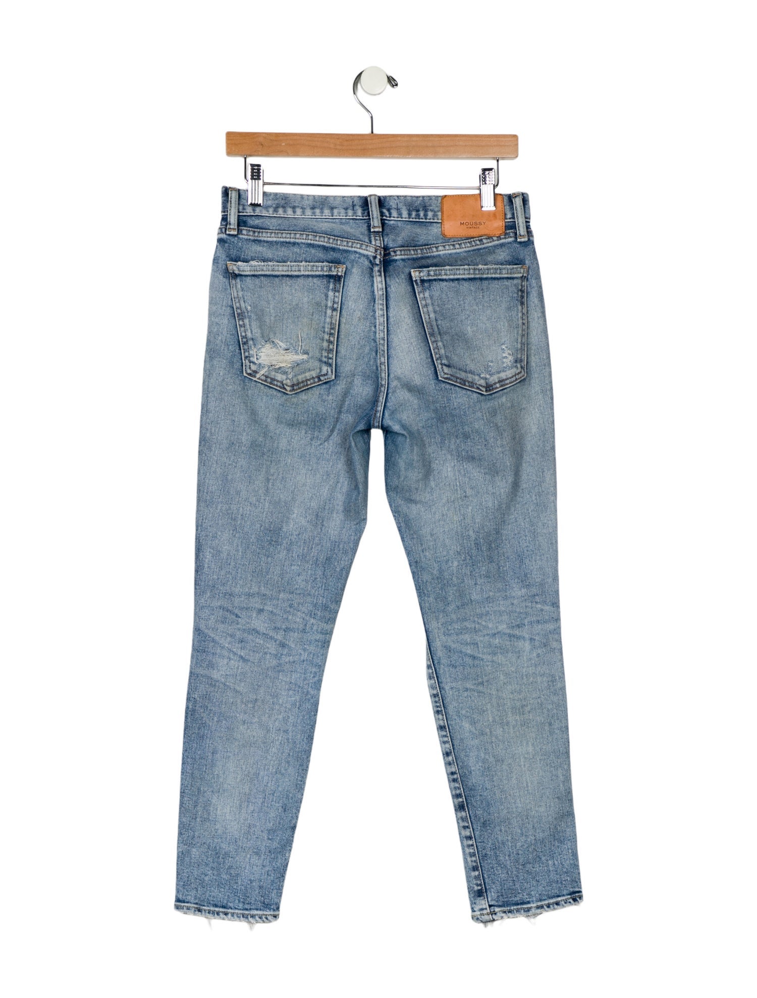 Moussy Vintage Mid-Rise Skinny Leg Jeans