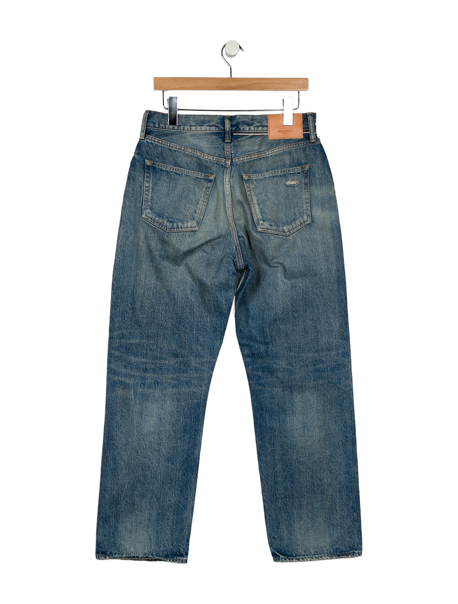 Moussy Vintage High-Rise Wide Leg Jeans