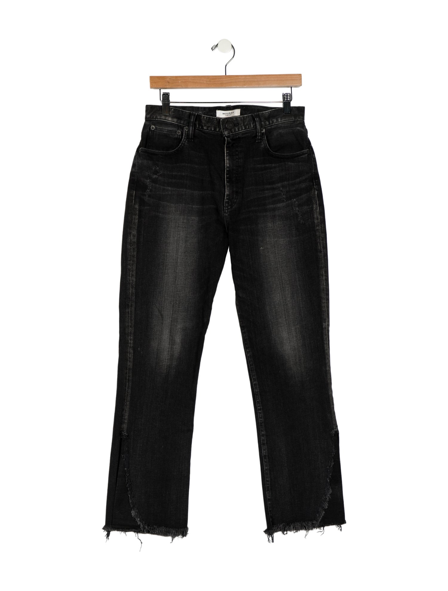 Moussy Vintage High-Rise Straight Leg Jeans