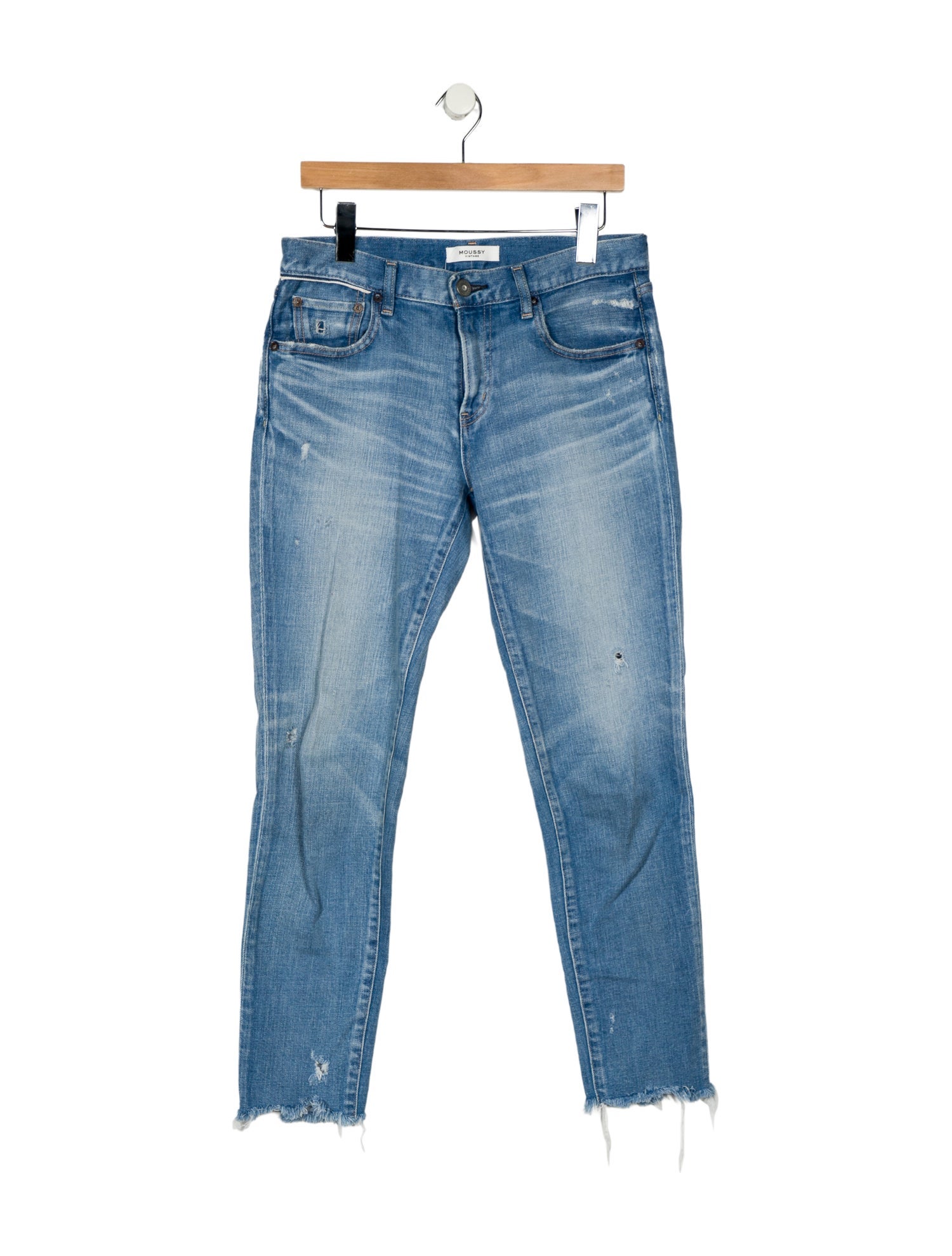 Moussy Vintage Mid-Rise Skinny Leg Jeans