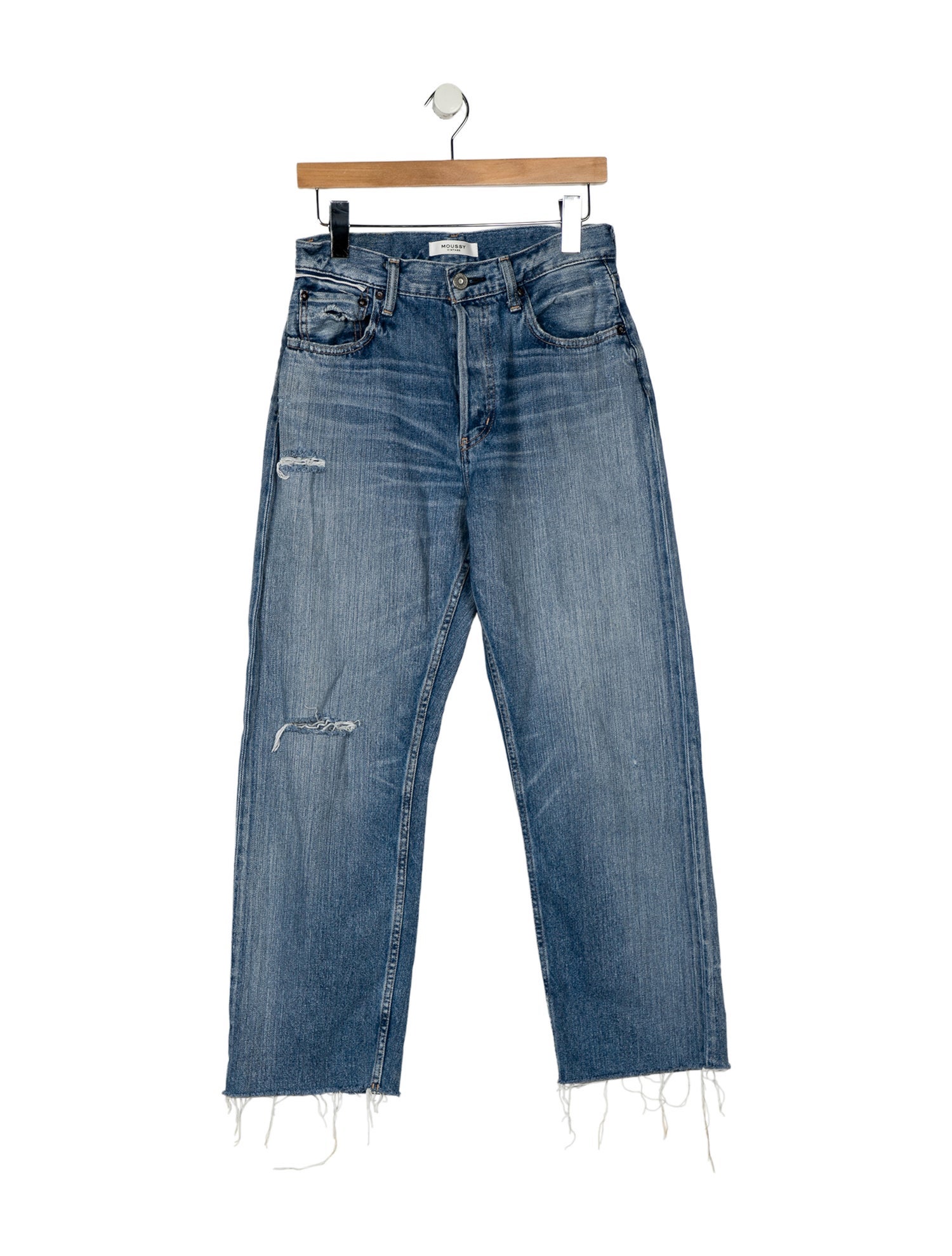 Moussy Vintage High-Rise Wide Leg Jeans