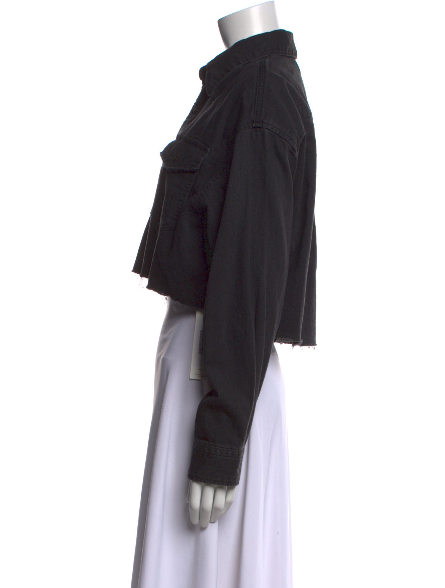 Moussy Vintage Long Sleeve Crop Top