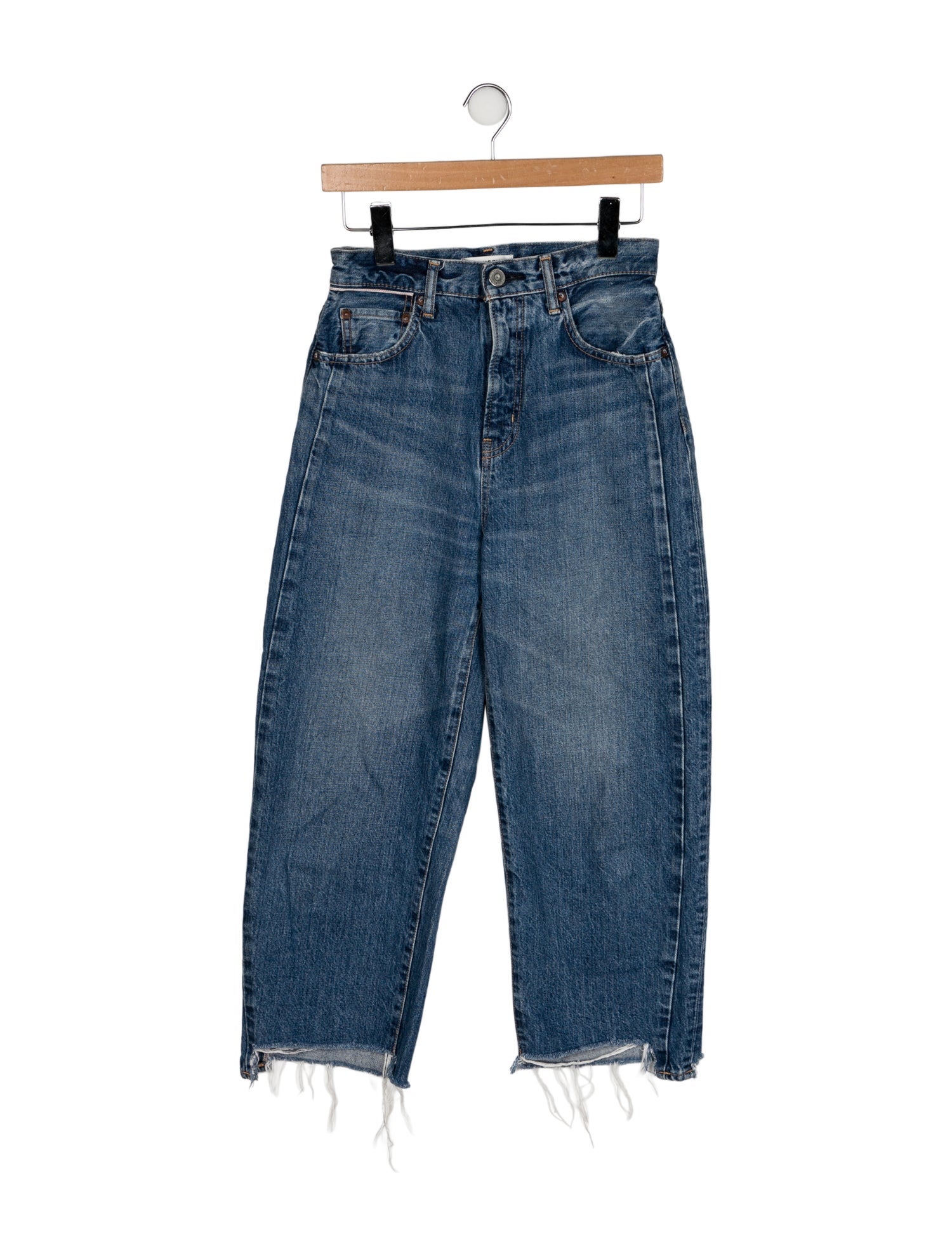 Moussy Vintage High-Rise Wide Leg Jeans