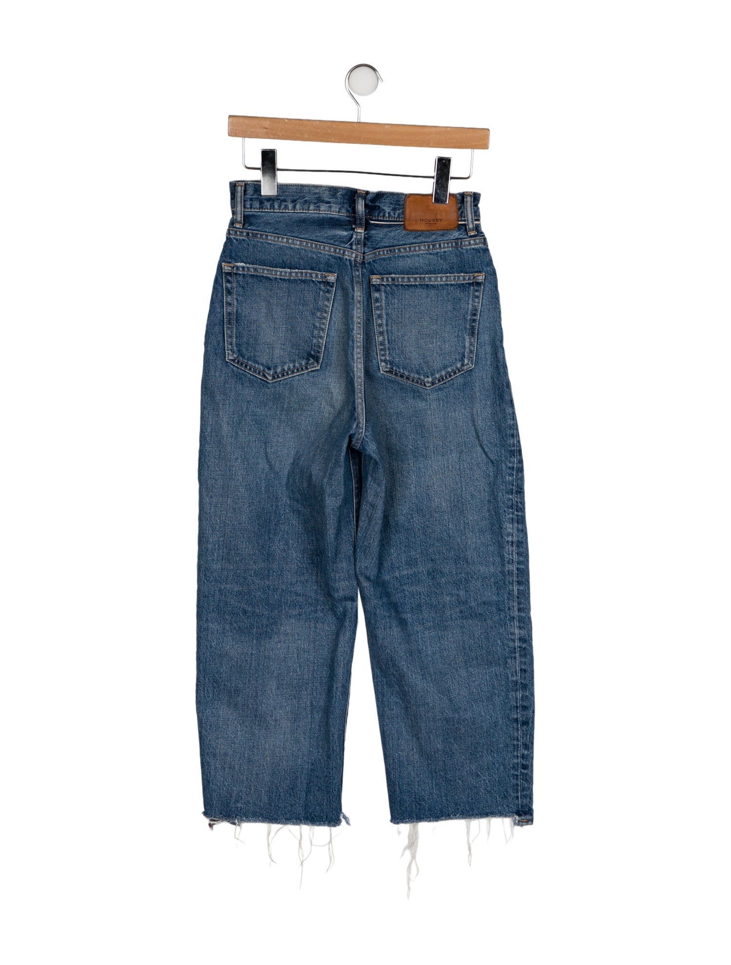 Moussy Vintage High-Rise Wide Leg Jeans