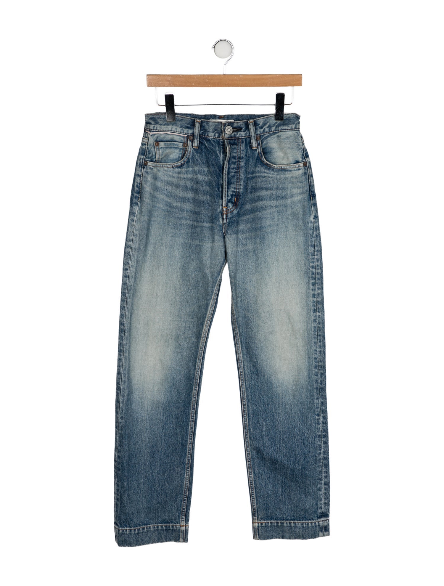 Moussy Vintage High-Rise Straight Leg Jeans