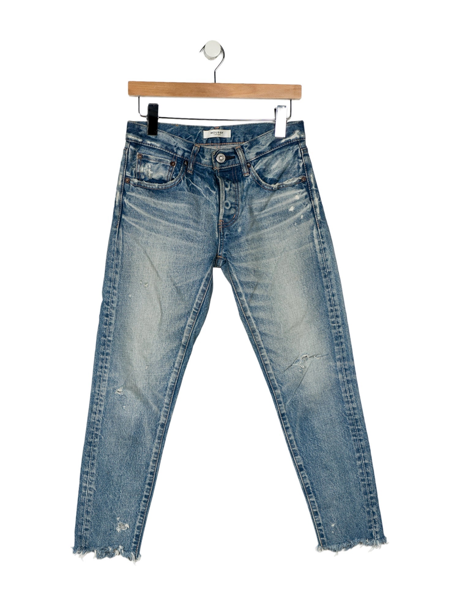Moussy Vintage Mid-Rise Skinny Leg Jeans