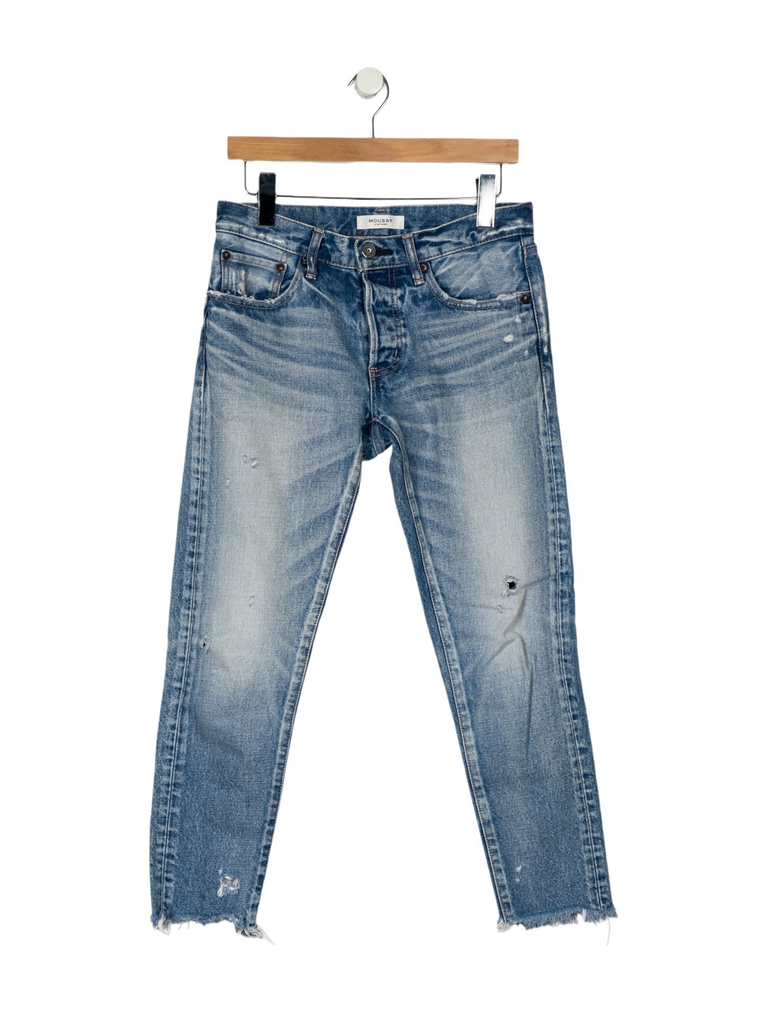 Moussy Vintage Mid-Rise Skinny Leg Jeans