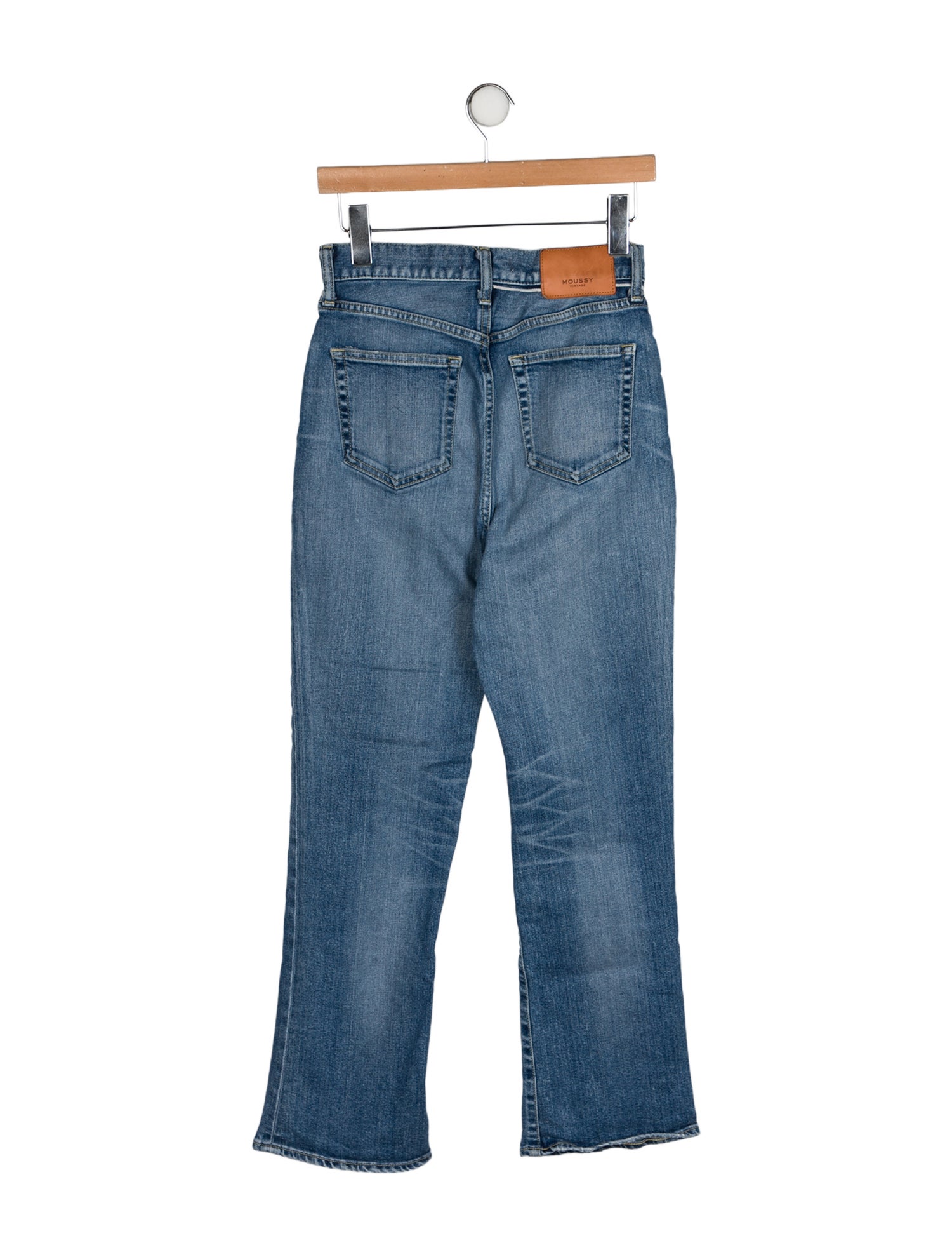 Moussy Vintage High-Rise Straight Leg Jeans