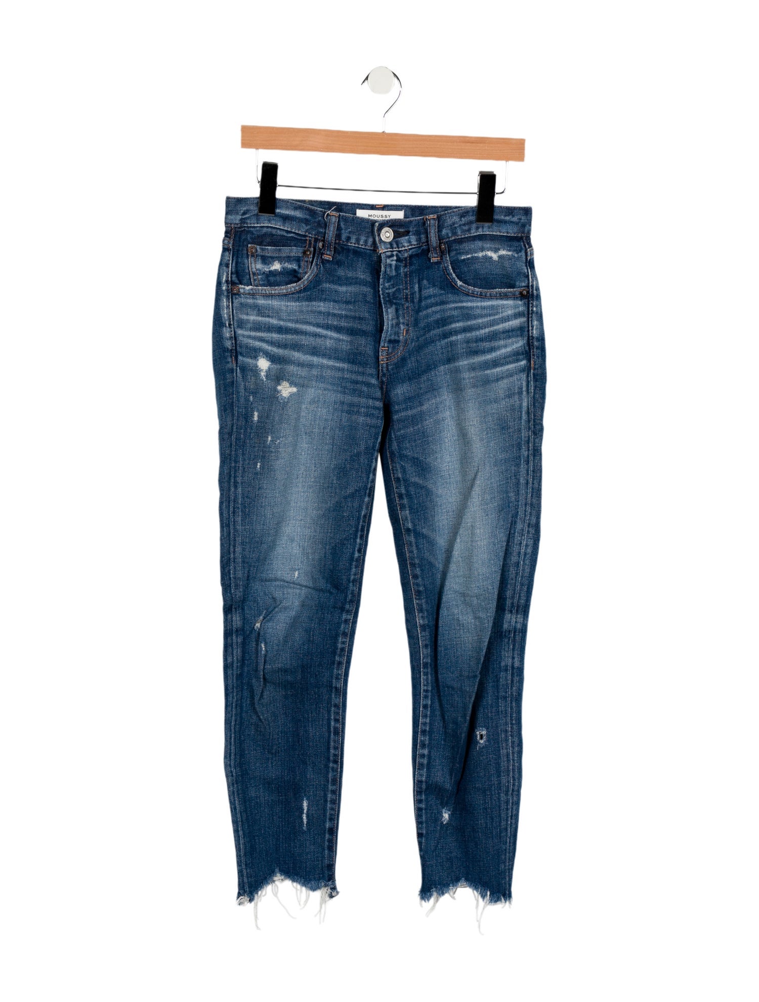 Moussy Vintage Mid-Rise Skinny Leg Jeans