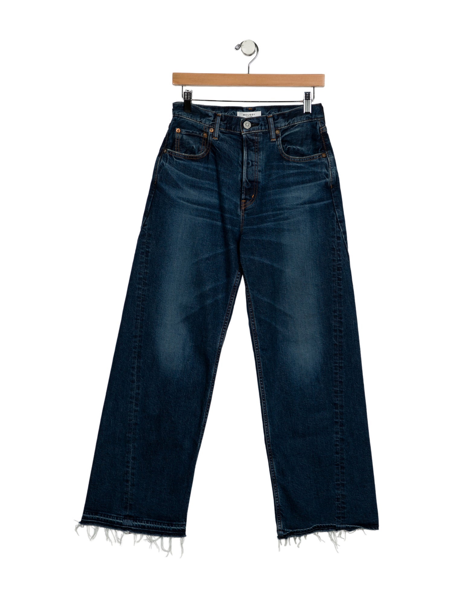 Moussy Vintage High-Rise Wide Leg Jeans