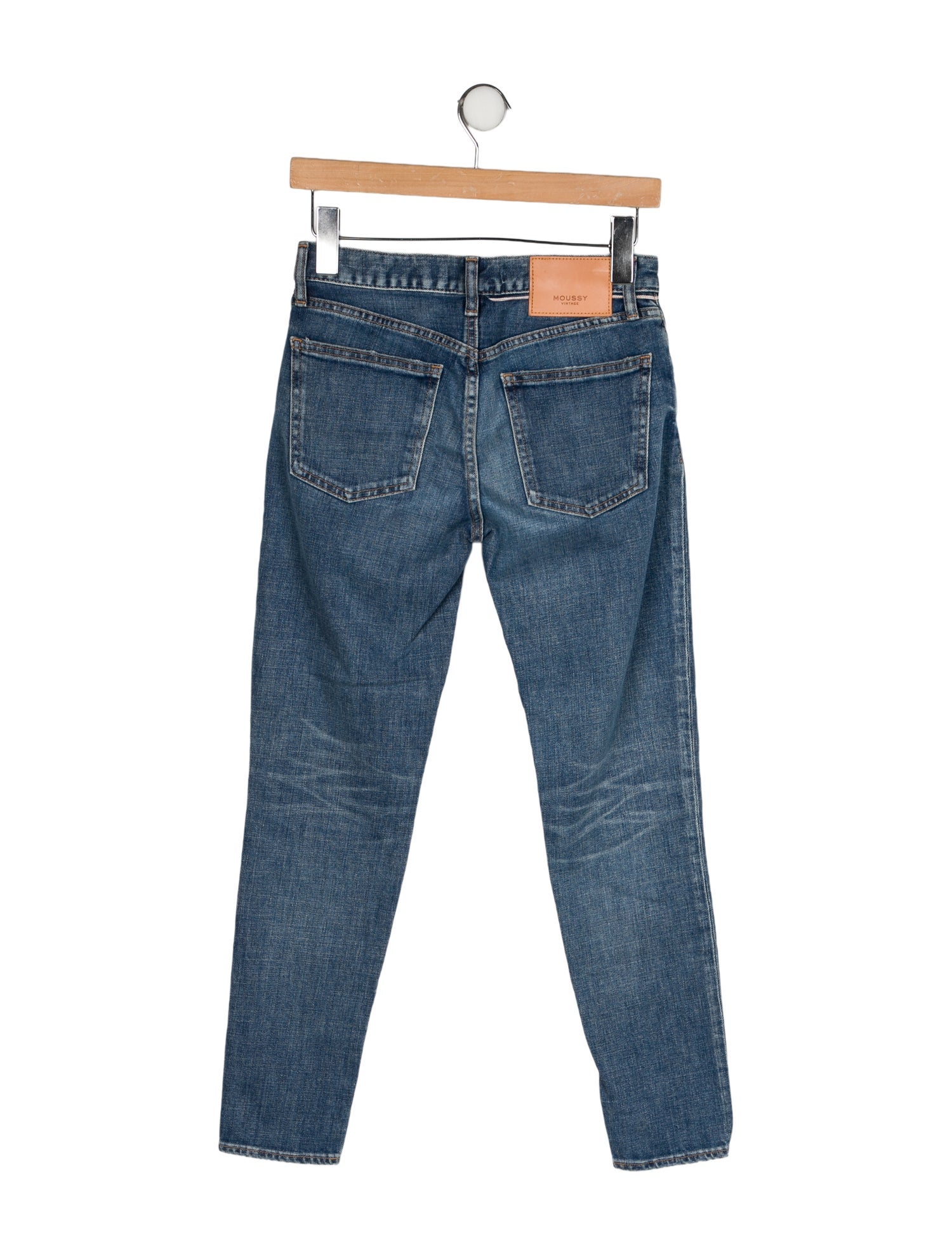 Moussy Vintage Mid-Rise Skinny Leg Jeans