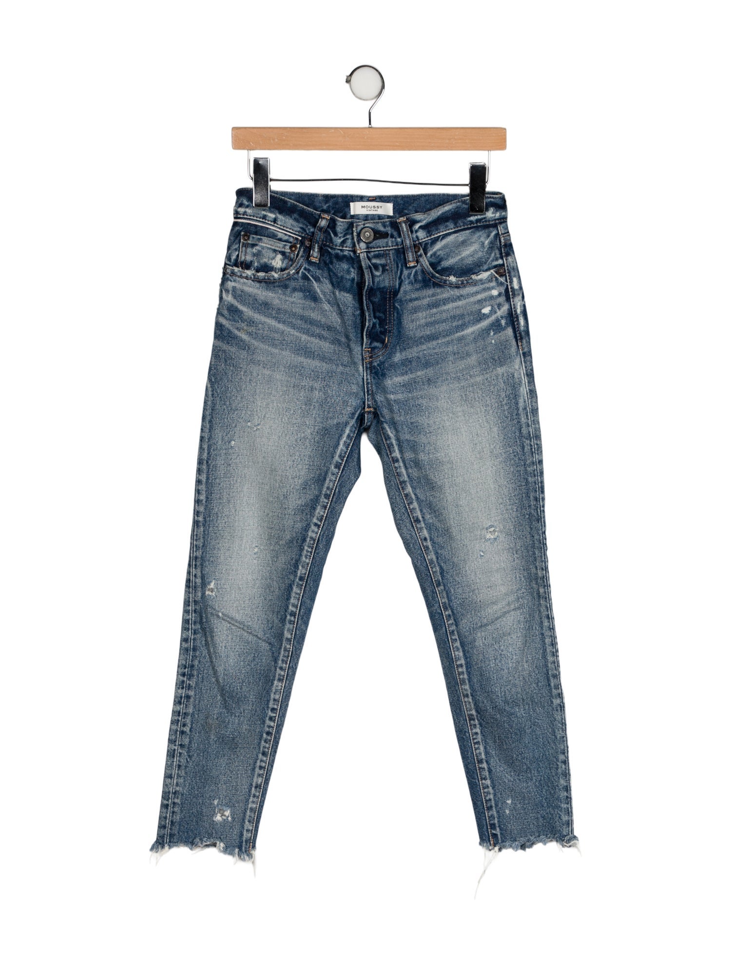 Moussy Vintage Mid-Rise Skinny Leg Jeans