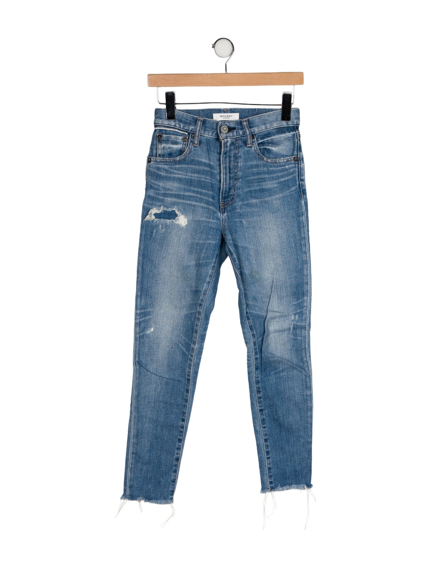 Moussy Vintage Mid-Rise Skinny Leg Jeans
