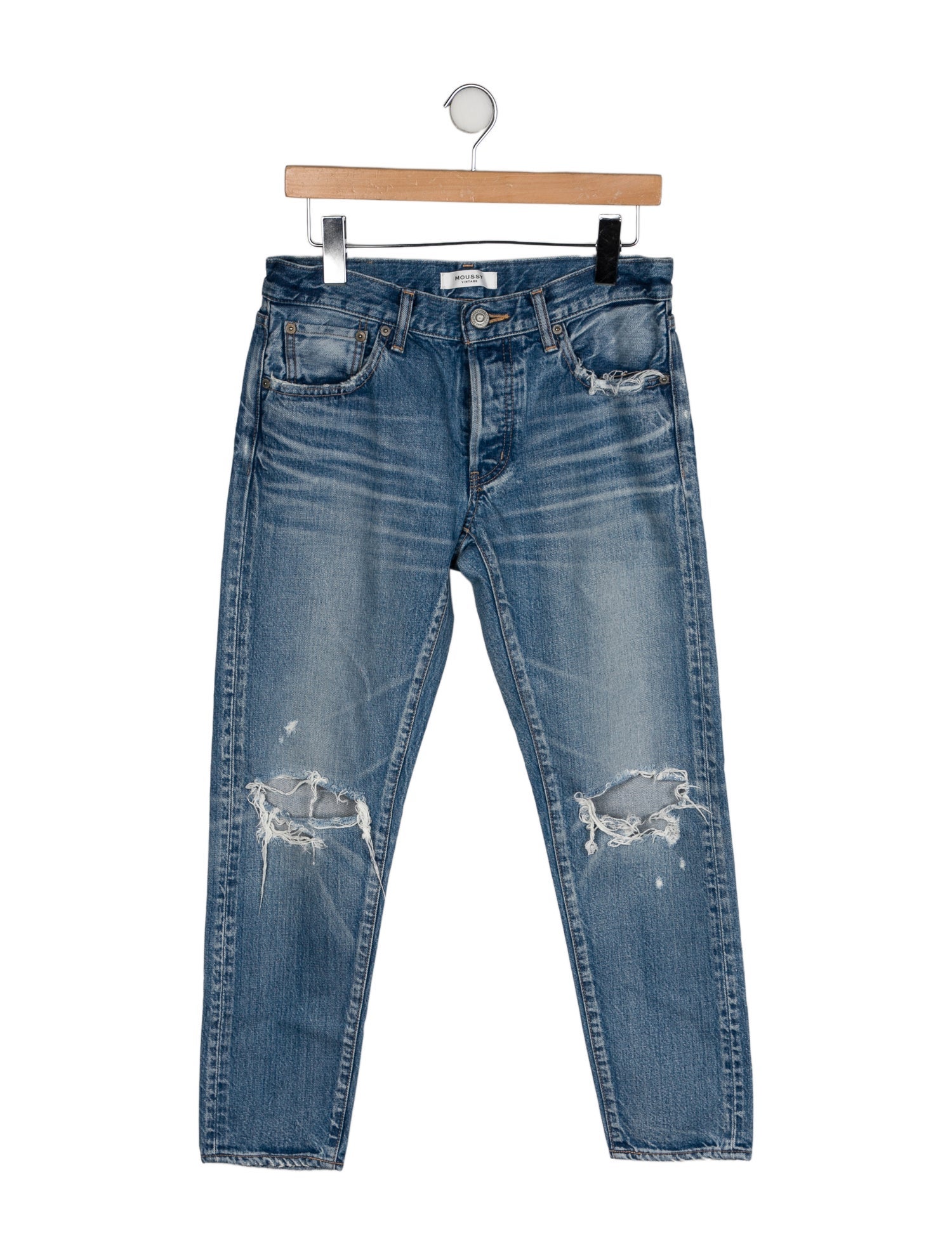 Moussy Vintage Mid-Rise Skinny Leg Jeans