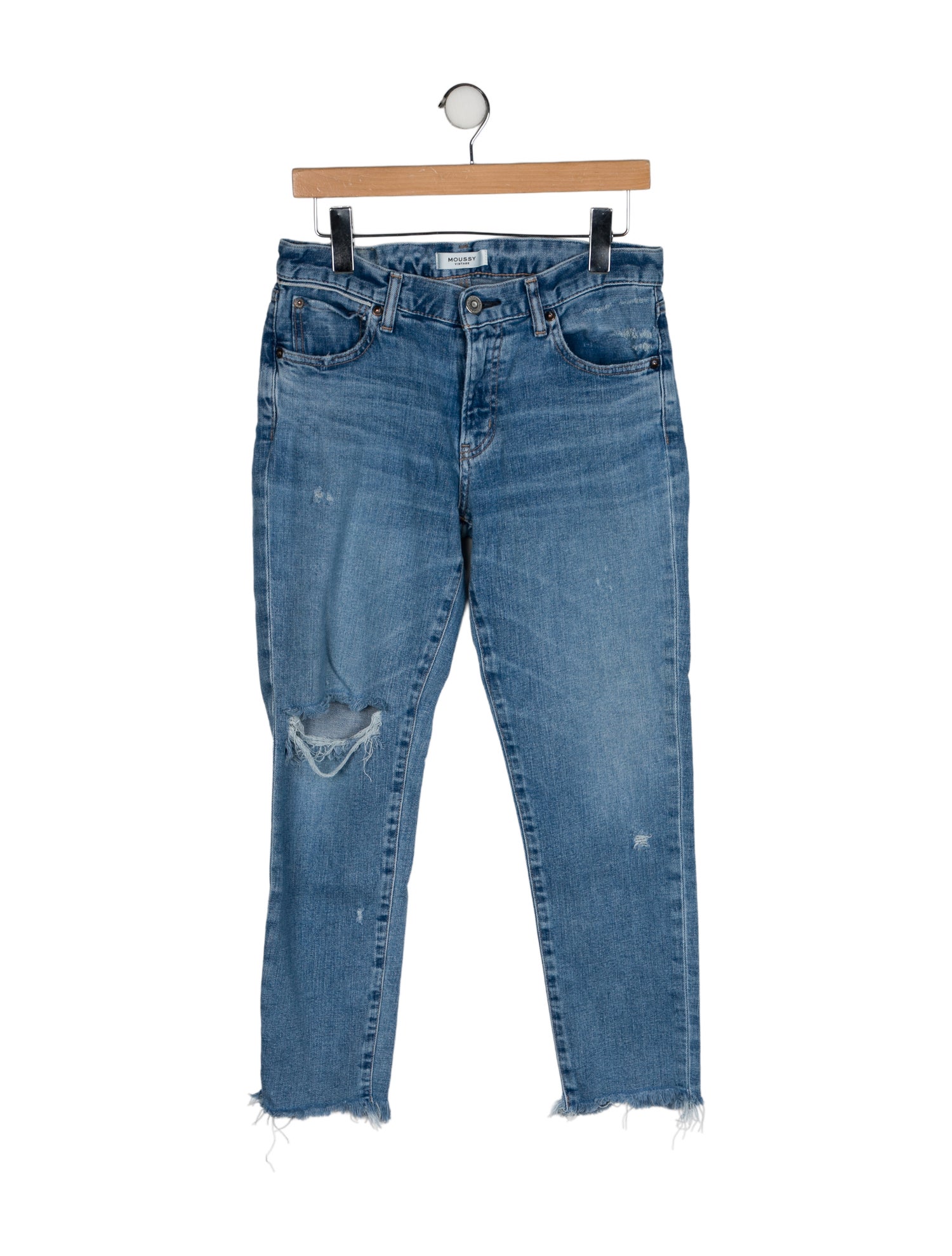 Moussy Vintage Mid-Rise Skinny Leg Jeans