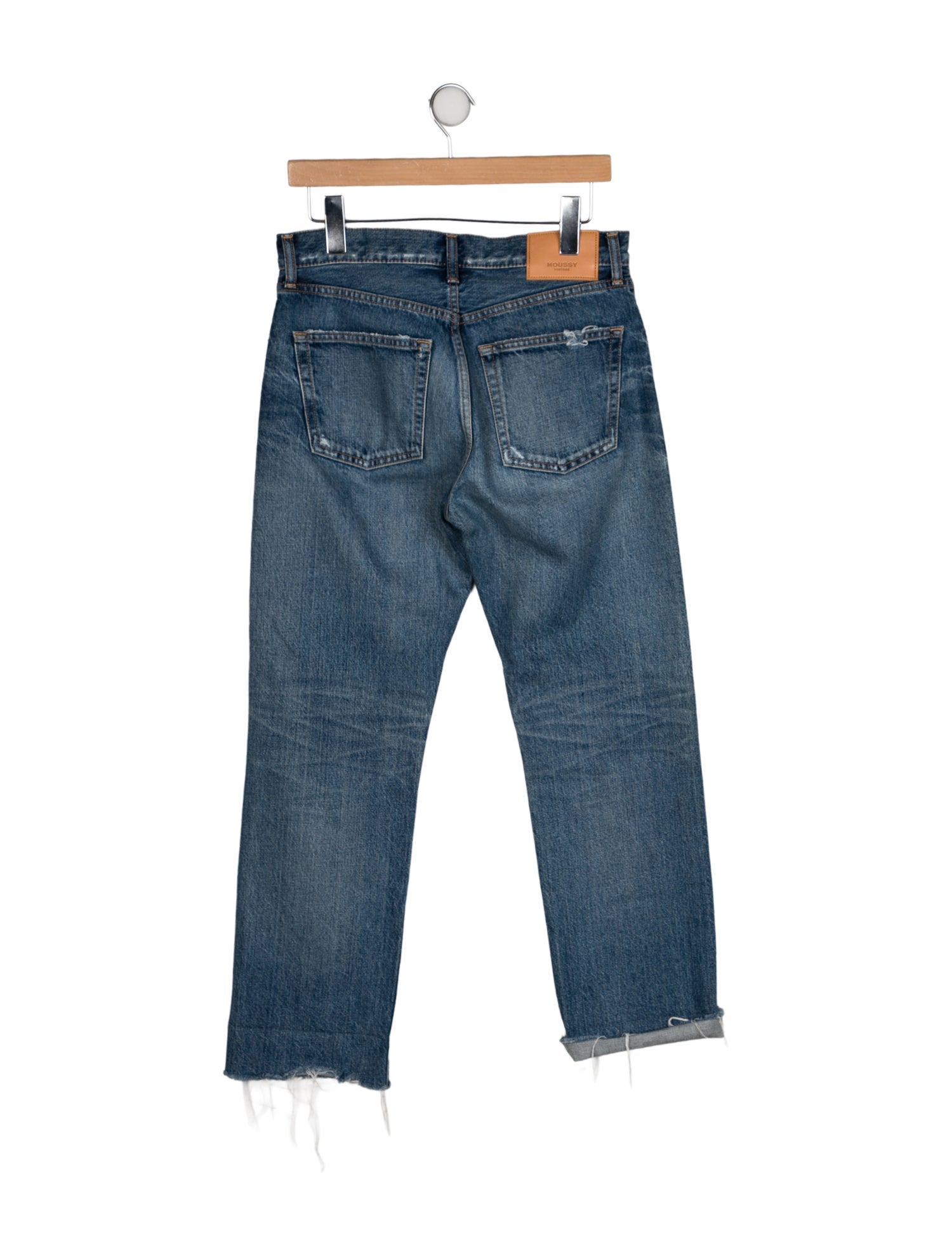 Moussy Vintage High-Rise Wide Leg Jeans