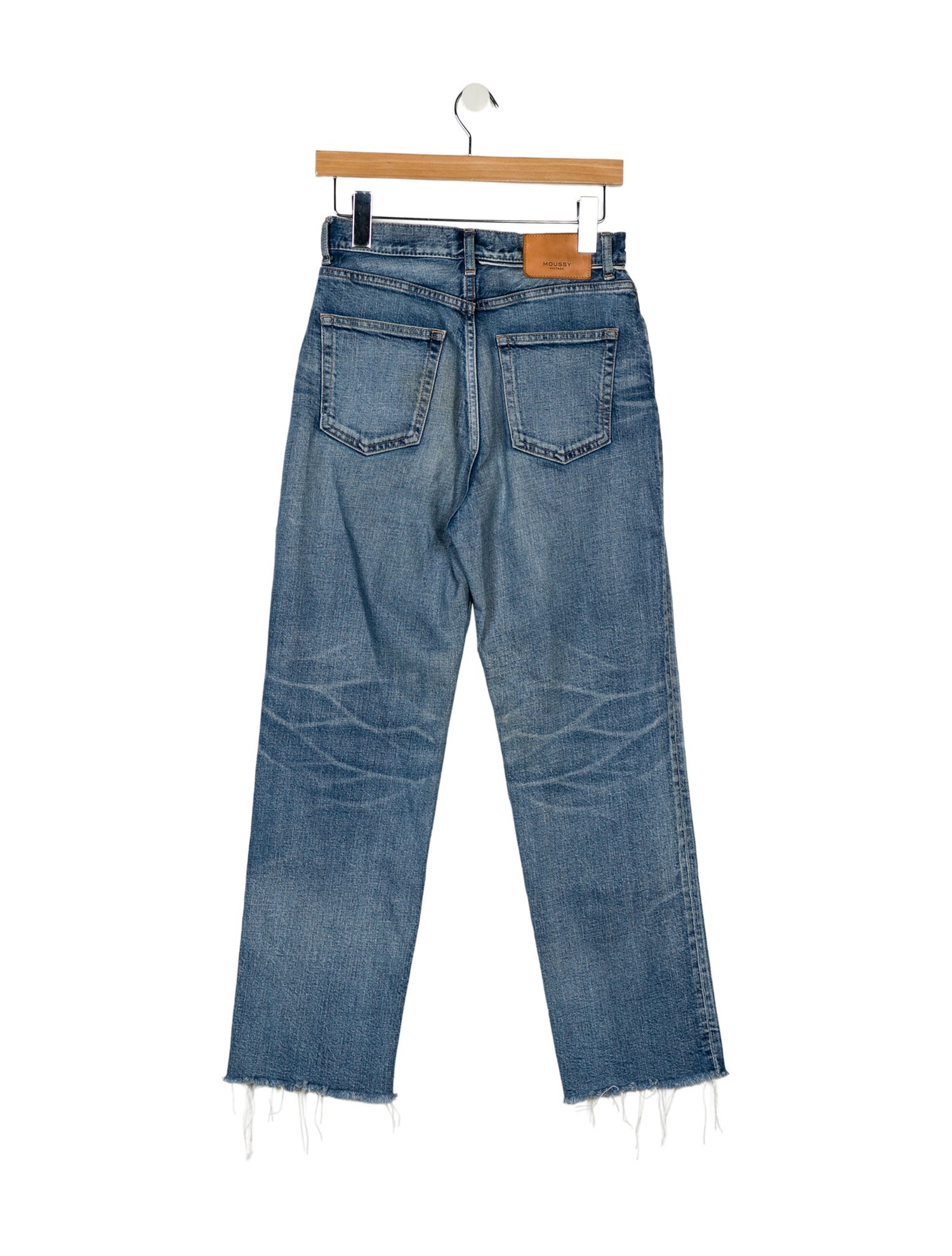 Moussy Vintage High-Rise Straight Leg Jeans