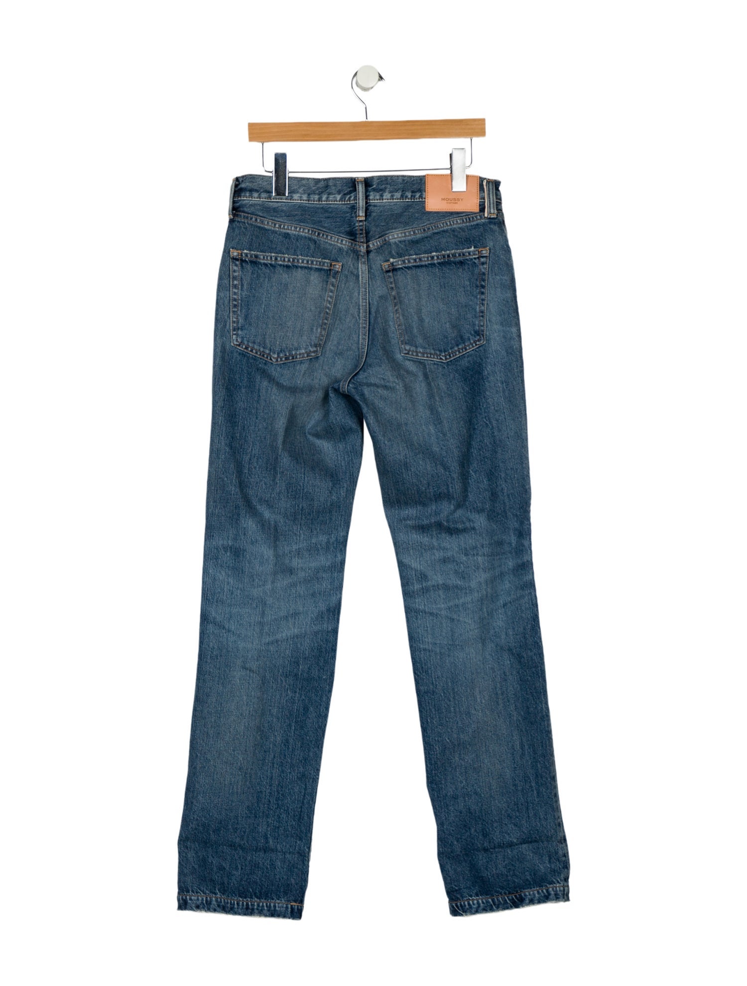 Moussy Vintage High-Rise Wide Leg Jeans