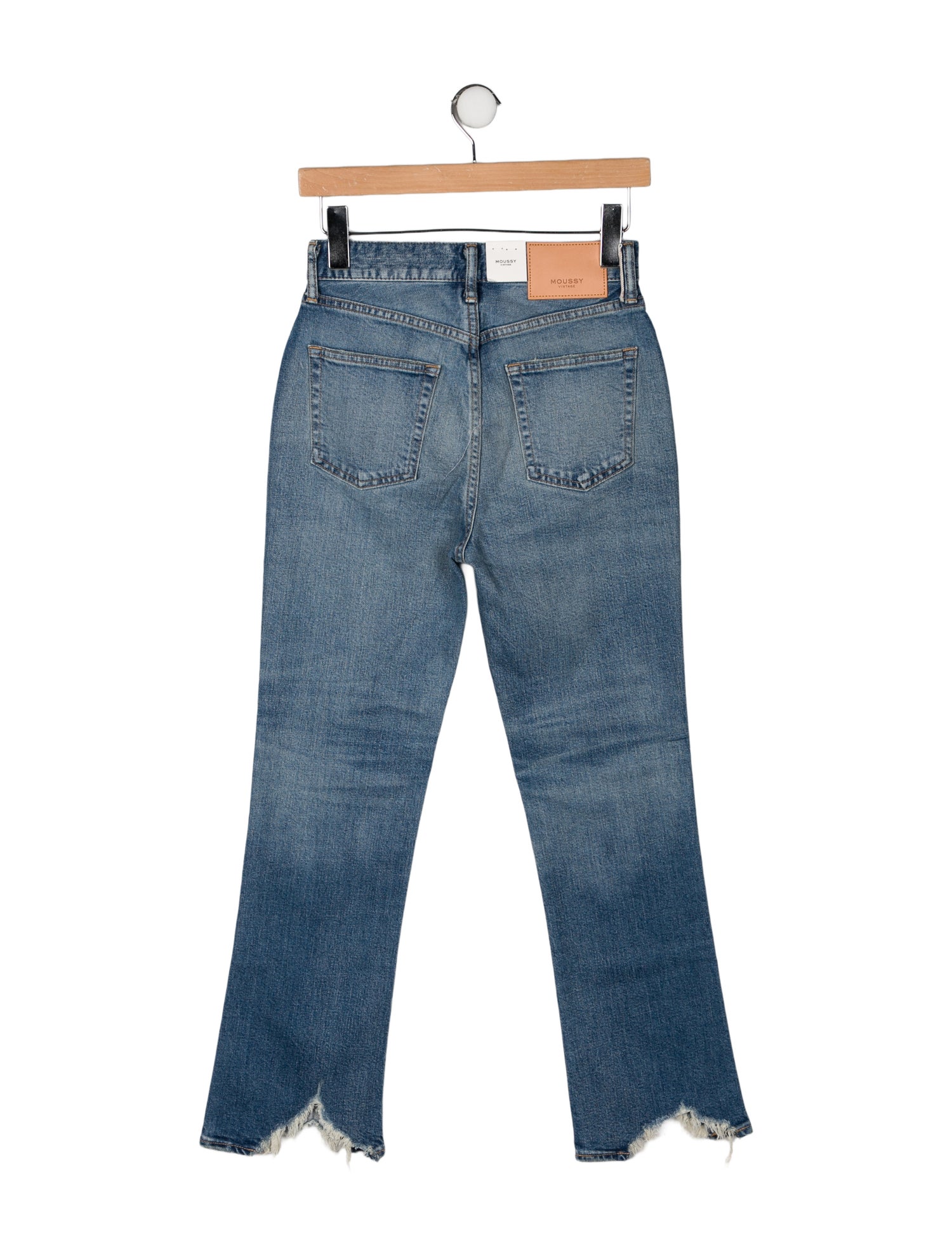 Moussy Vintage Mid-Rise Straight Leg Jeans w/ Tags