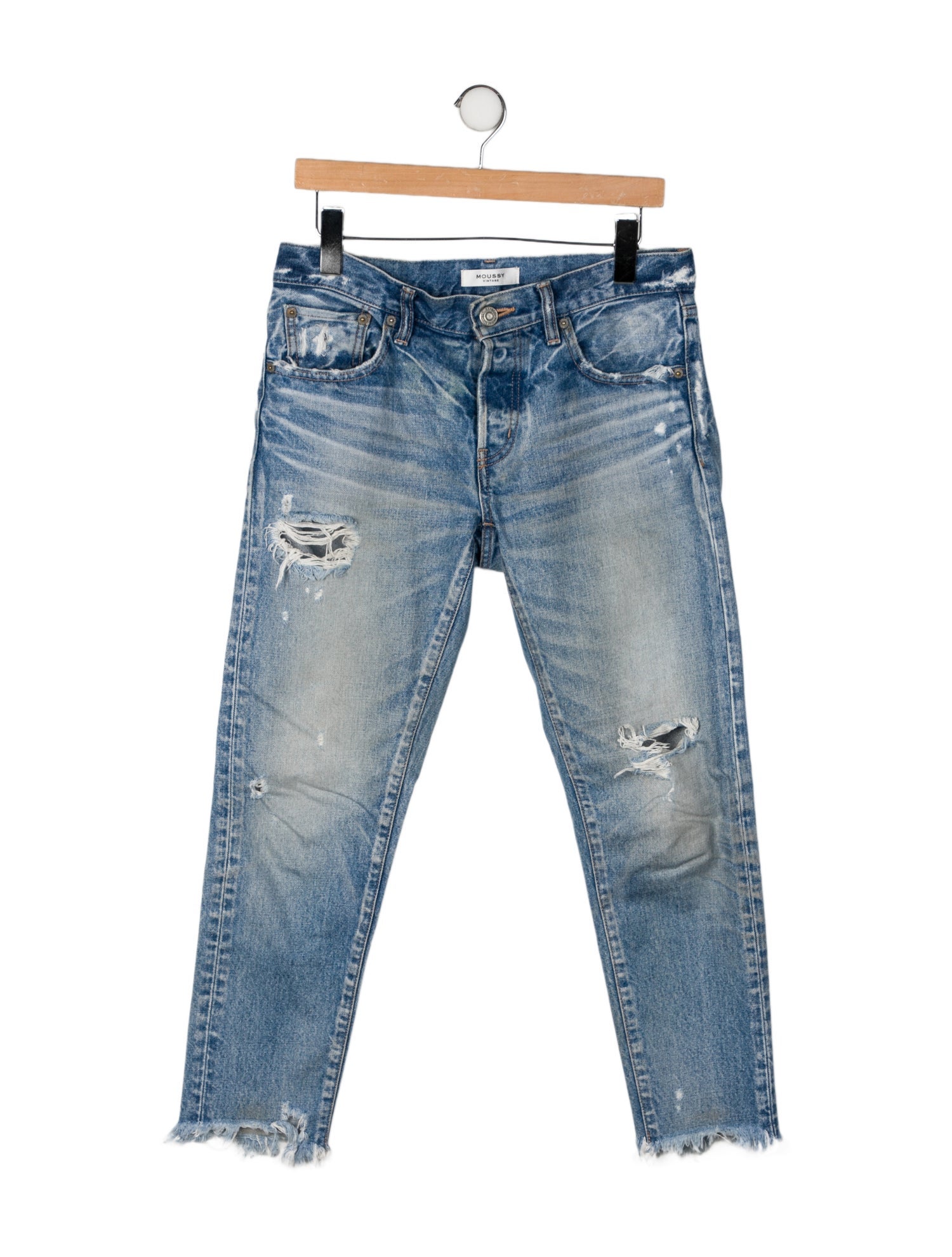 Moussy Vintage Mid-Rise Skinny Leg Jeans