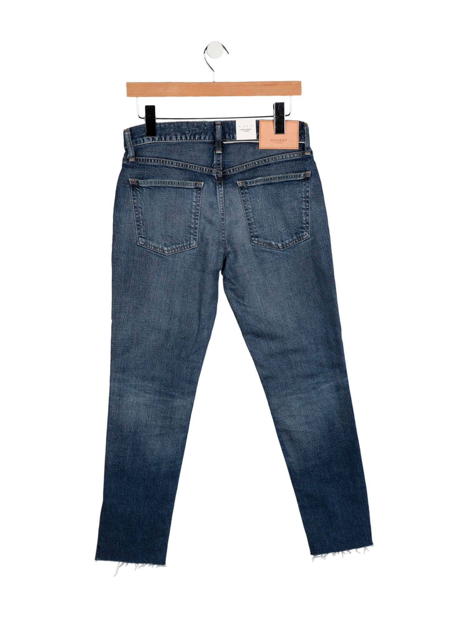 Moussy Vintage Mid-Rise Straight Leg Jeans w/ Tags