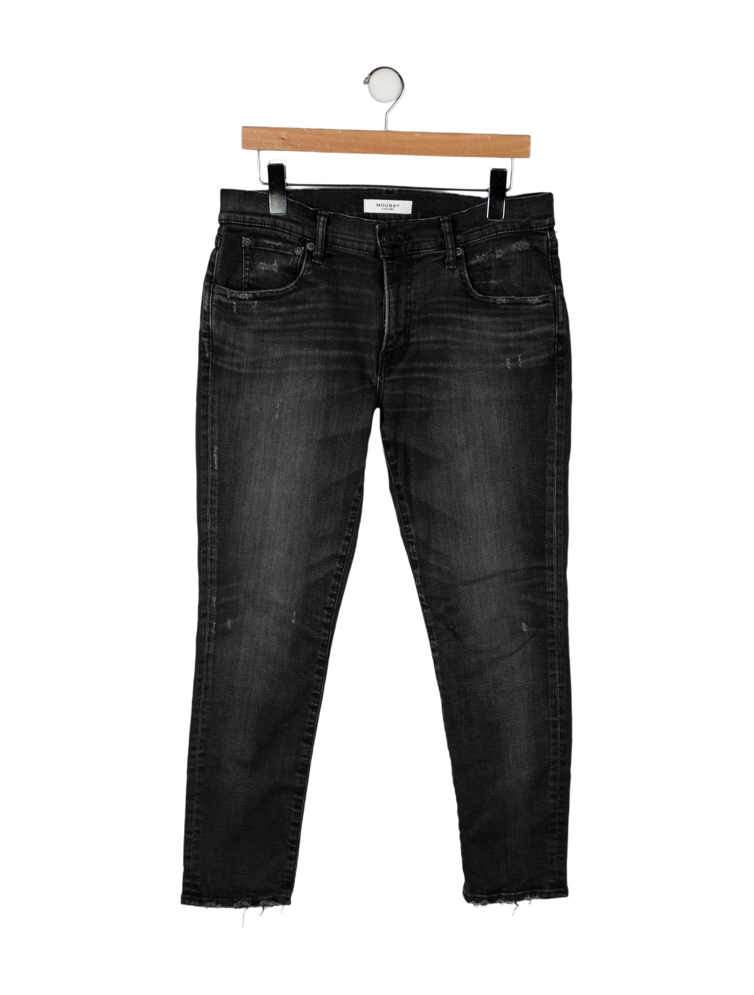 Moussy Vintage High-Rise Straight Leg Jeans
