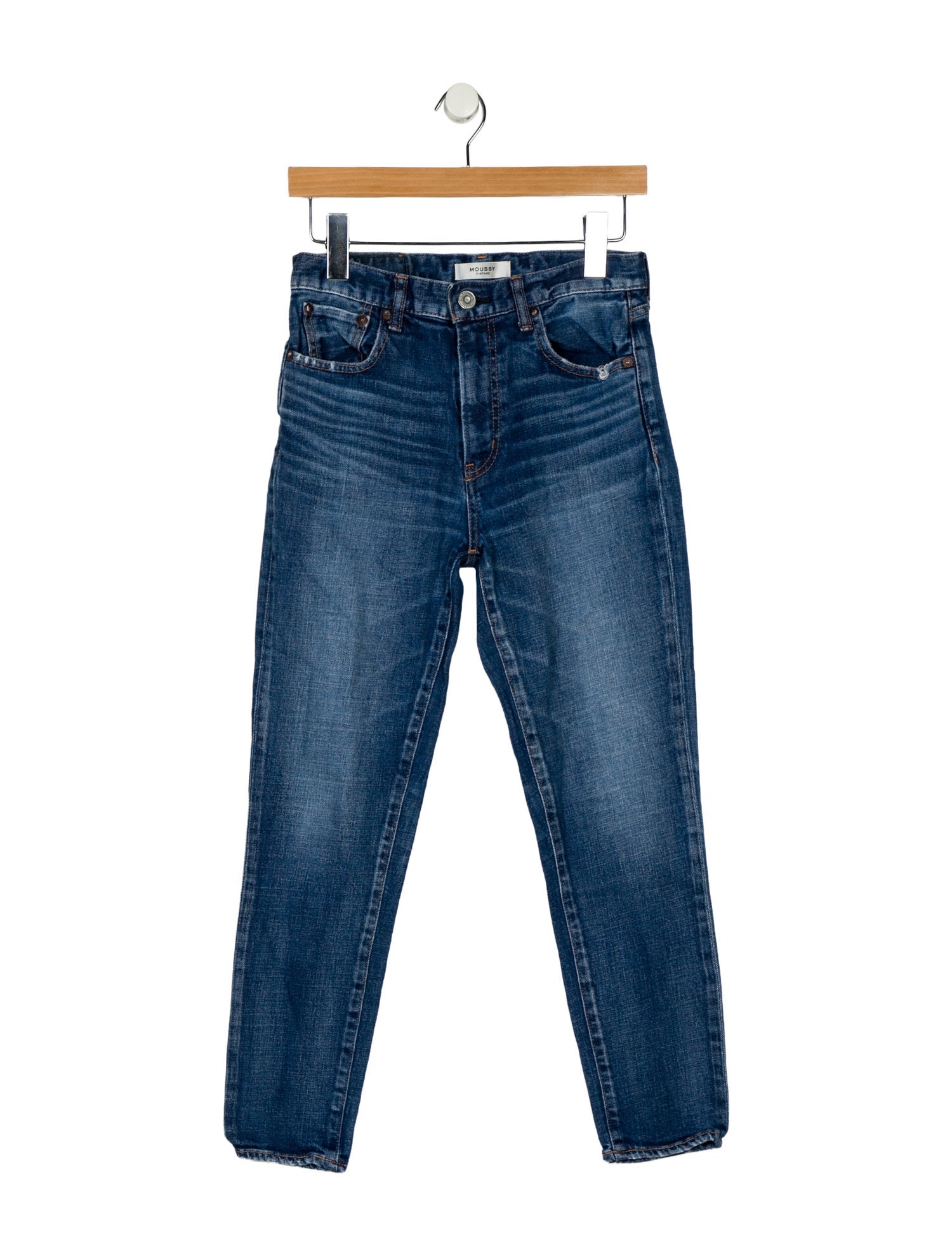 Moussy Vintage Mid-Rise Skinny Leg Jeans