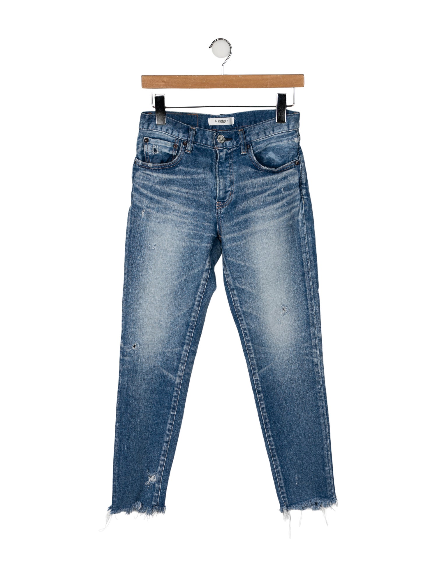 Moussy Vintage Mid-Rise Skinny Leg Jeans