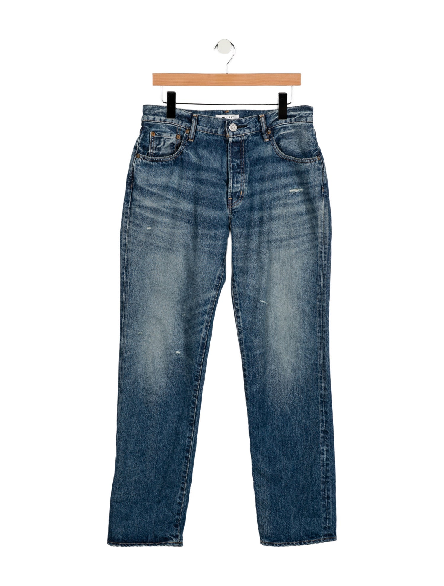 Moussy Vintage High-Rise Wide Leg Jeans