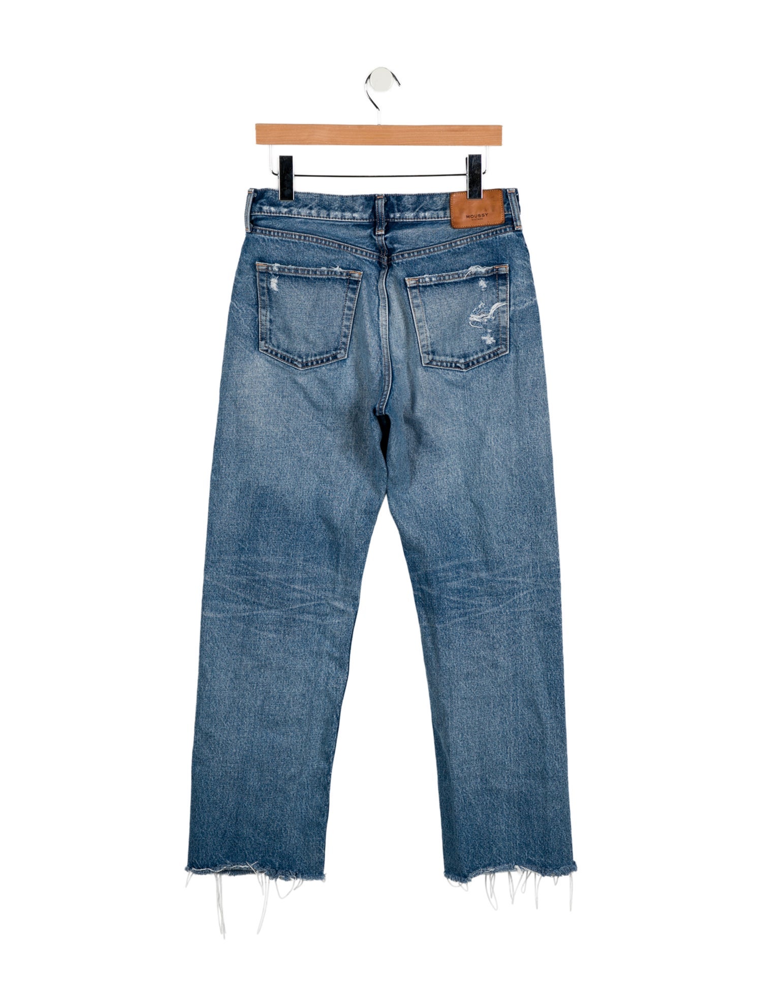 Moussy Vintage High-Rise Wide Leg Jeans