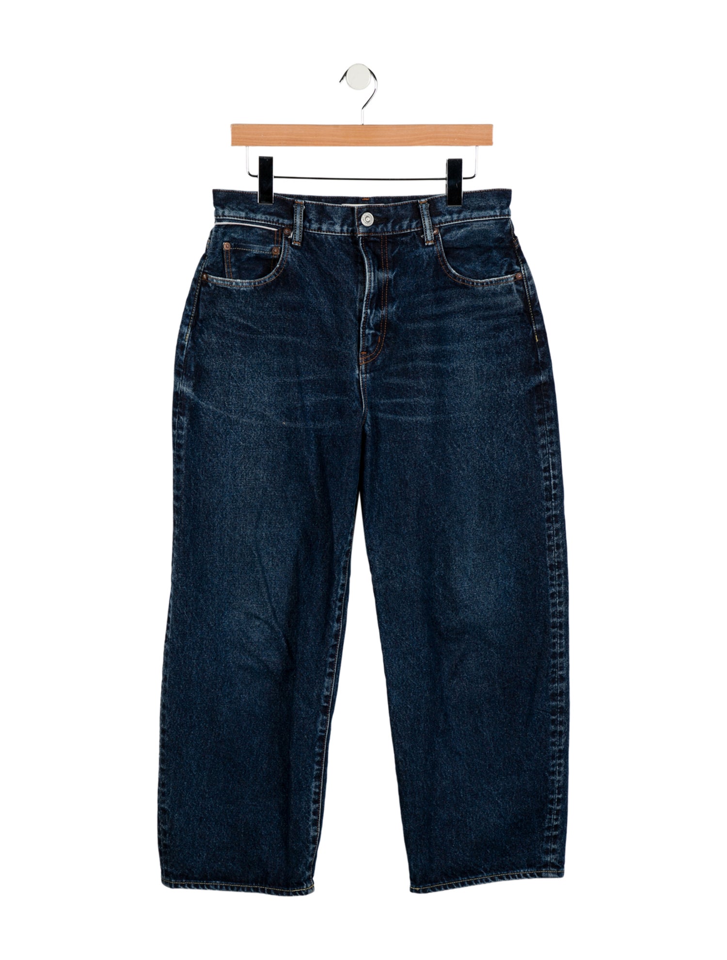 Moussy Vintage High-Rise Wide Leg Jeans