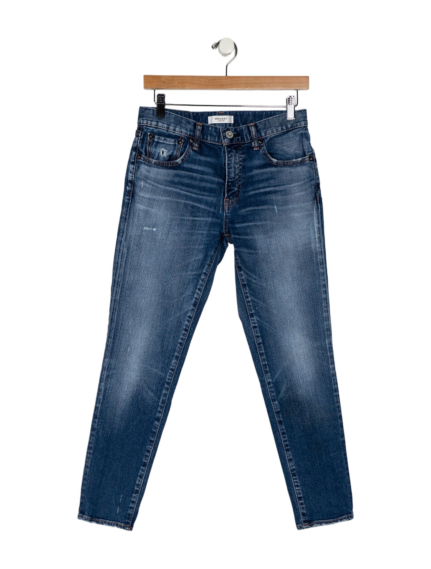 Moussy Vintage High-Rise Skinny Leg Jeans