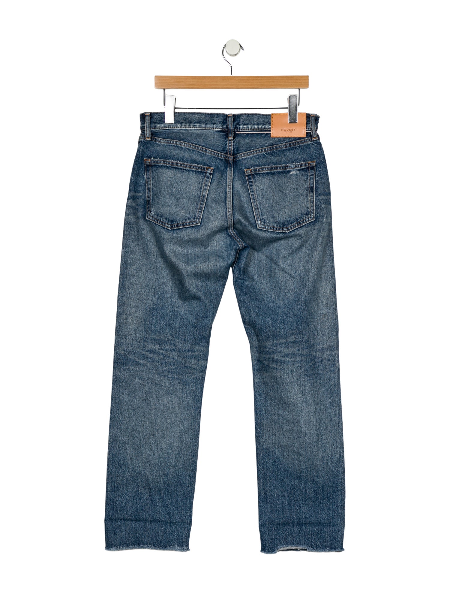 Moussy Vintage High-Rise Wide Leg Jeans