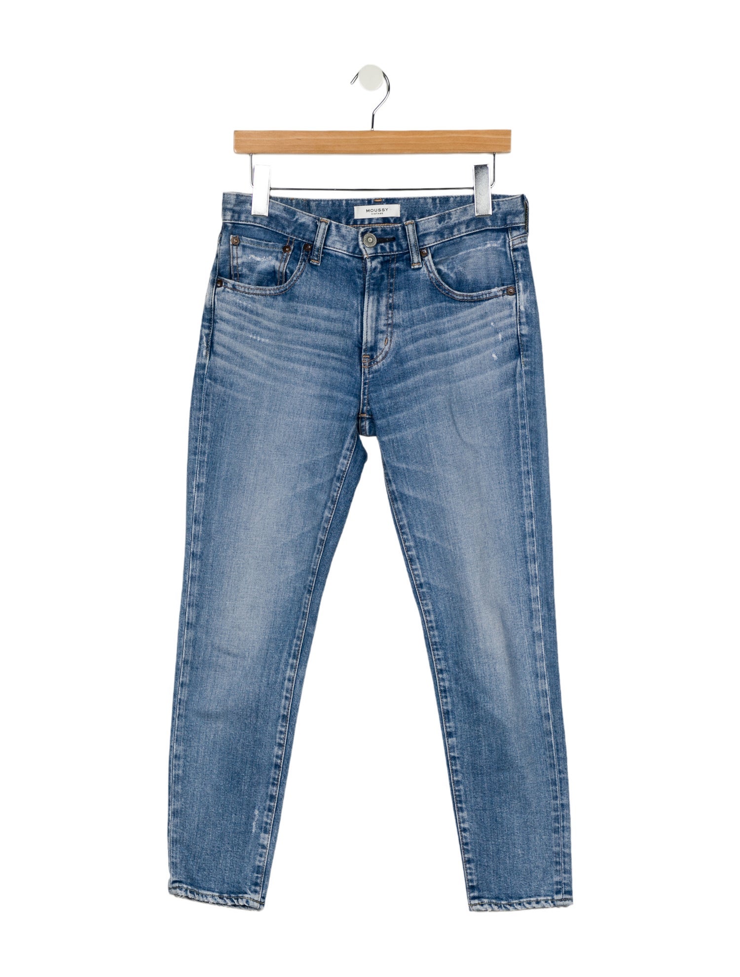 Moussy Vintage Mid-Rise Skinny Leg Jeans