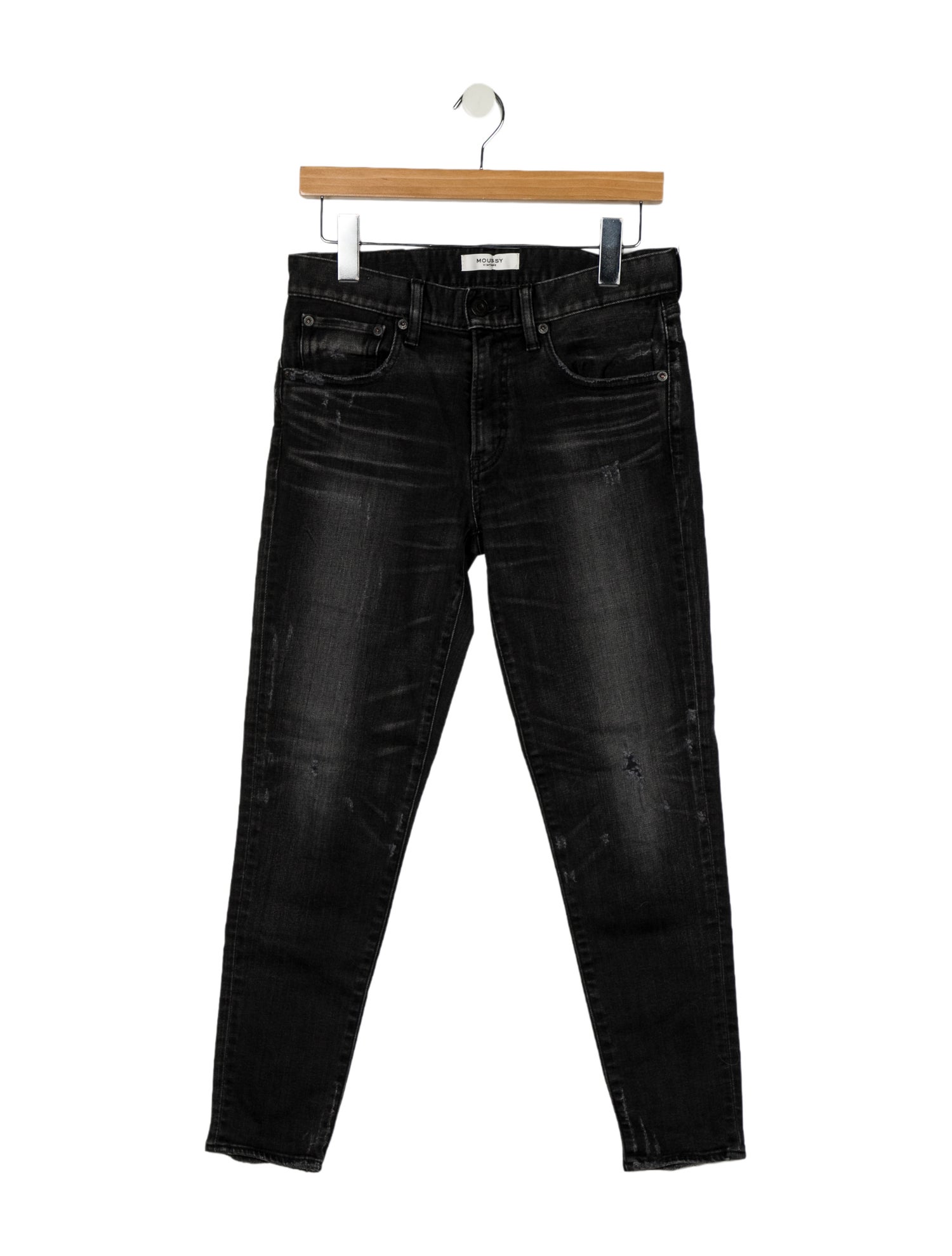 Moussy Vintage Mid-Rise Skinny Leg Jeans