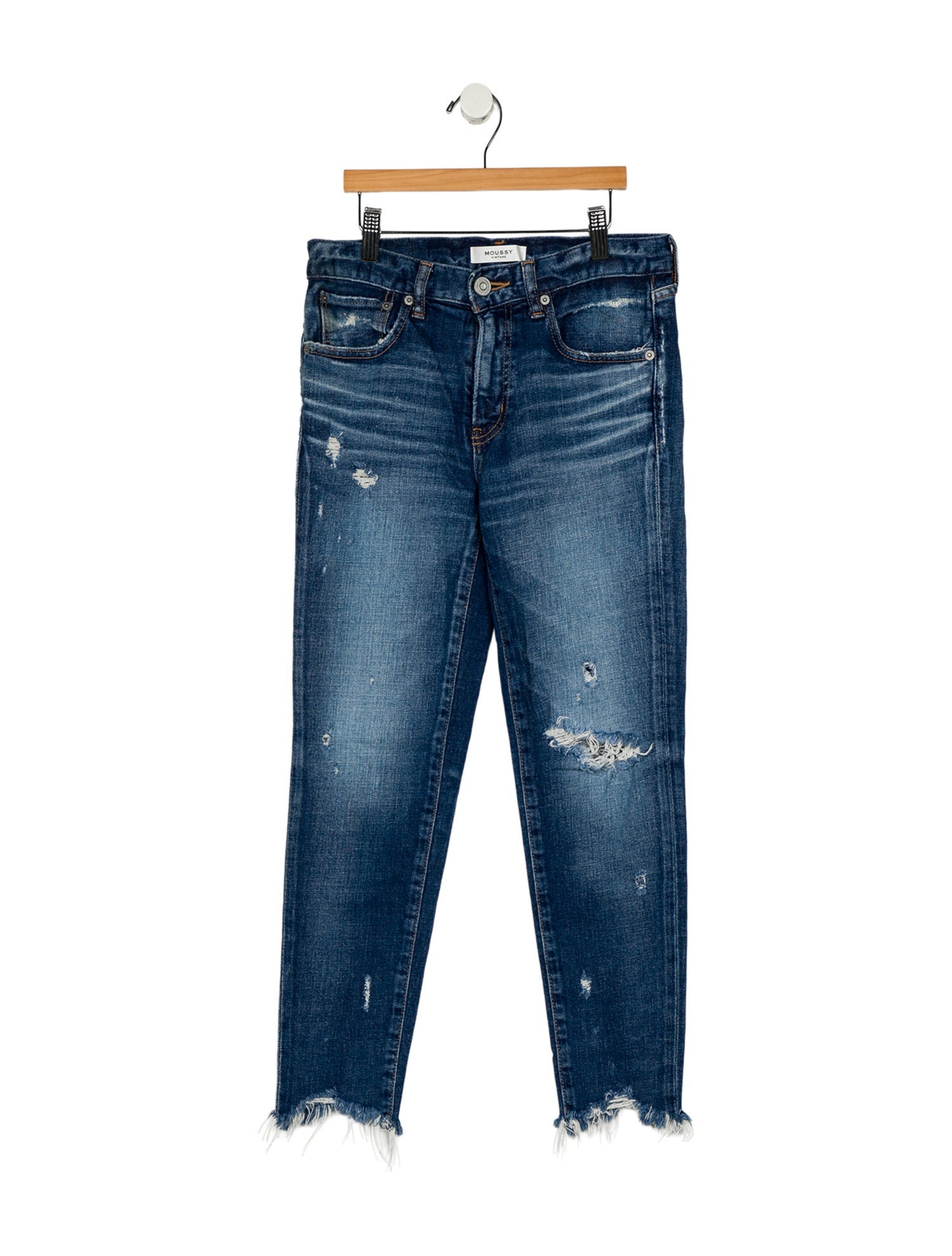 Moussy Vintage Mid-Rise Skinny Leg Jeans